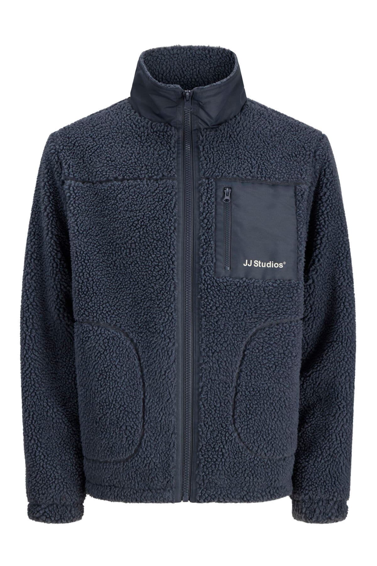 ژاکت مردانه Jack & Jones تدی یقه ایستاده مدل Soho ژاکت مردانه Jack & Jones تدی یقه ایستاده مدل Soho