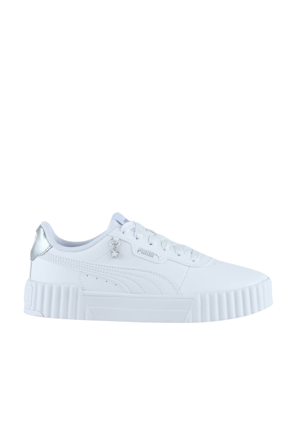 کفش ورزشی زنانه Puma Carina 3.0 سفید مدل 407733-01 کفش ورزشی زنانه Puma Carina 3.0 سفید مدل 407733-01