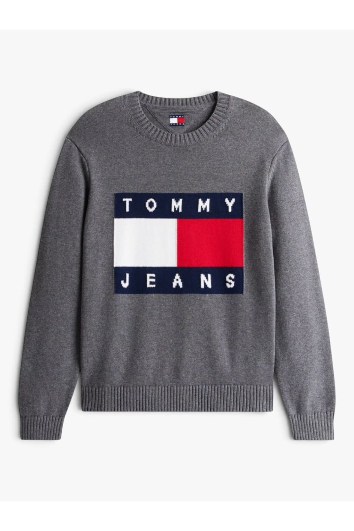 سویشرت مردانه Tommy Hilfiger خاکستری ملانژ فیت معمولی مدل DM0DM22105 سویشرت مردانه Tommy Hilfiger خاکستری ملانژ فیت معمولی مدل DM0DM22105