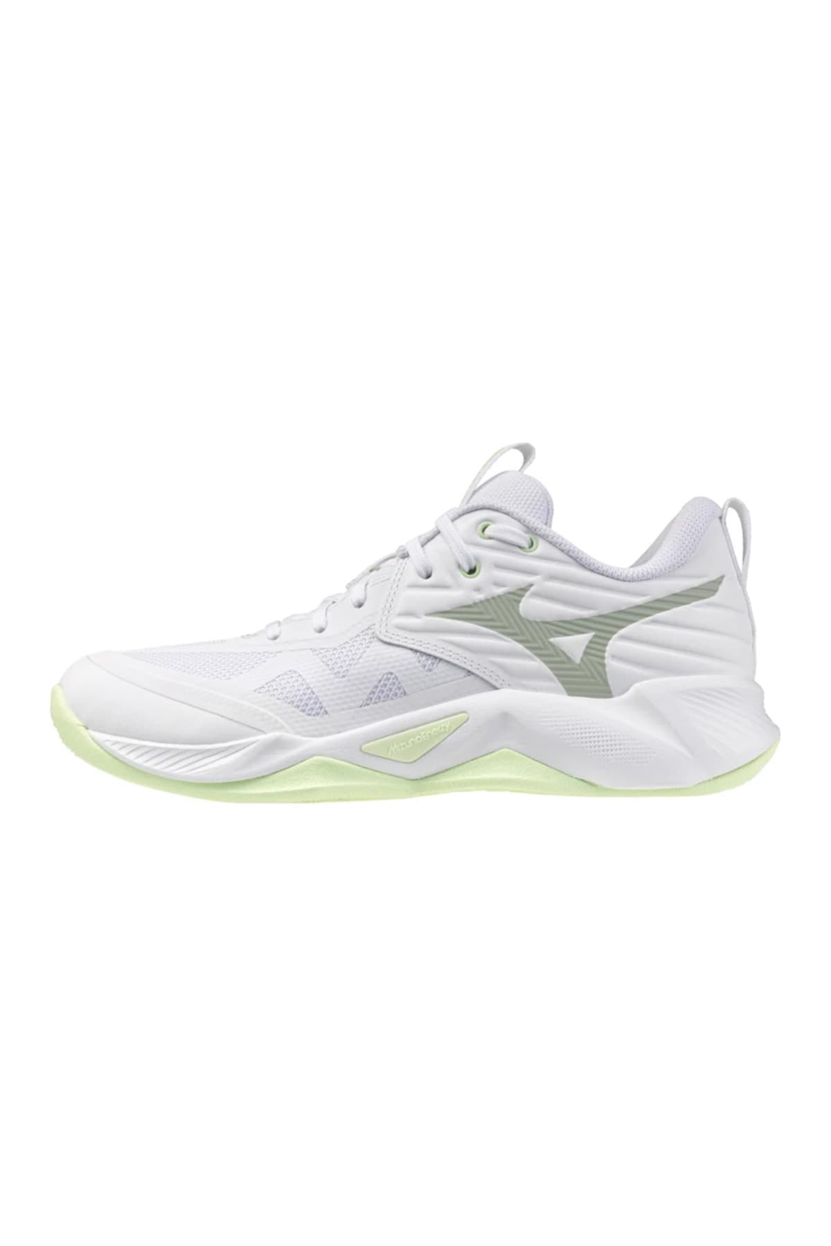 کفش والیبال زنانه Mizuno سفید مدل Wave Momentum Pro کفش والیبال زنانه Mizuno سفید مدل Wave Momentum Pro