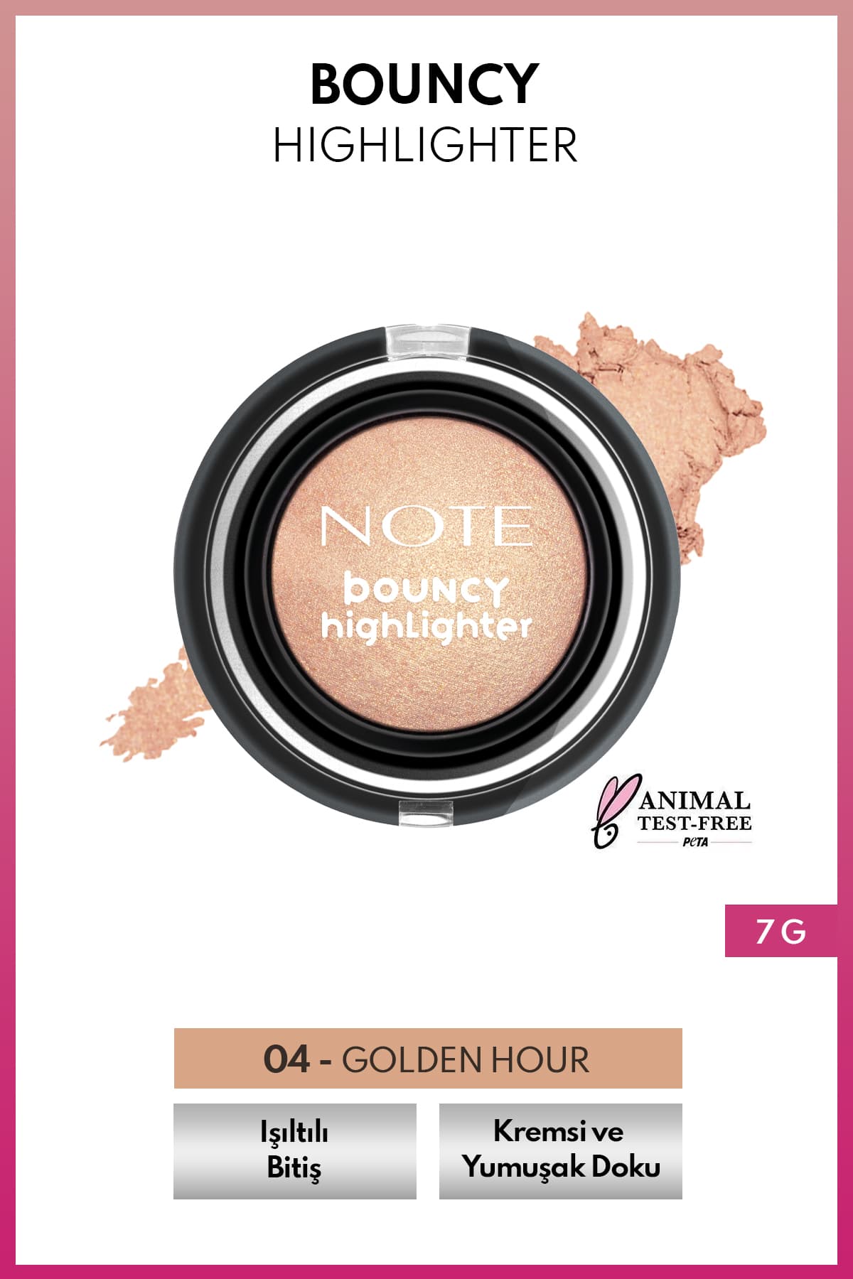 هایلایتر کرمی Note Cosmetics مدل 04 Golden Hour هایلایتر کرمی Note Cosmetics مدل 04 Golden Hour