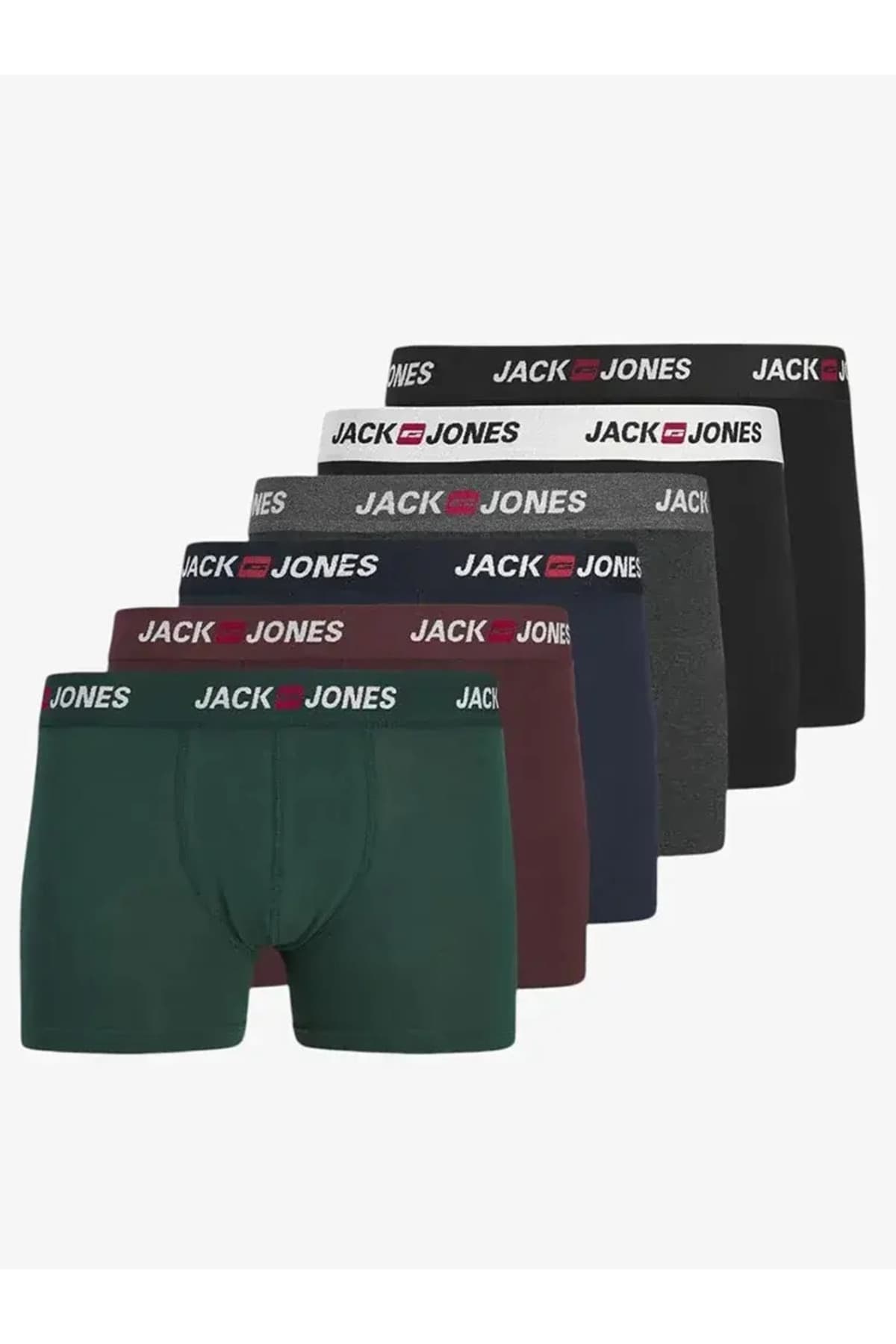 باکسر مردانه Jack & Jones سایز بزرگ 6 عددی مدل 12295776 4 باکسر مردانه Jack & Jones سایز بزرگ 6 عددی مدل 12295776 4
