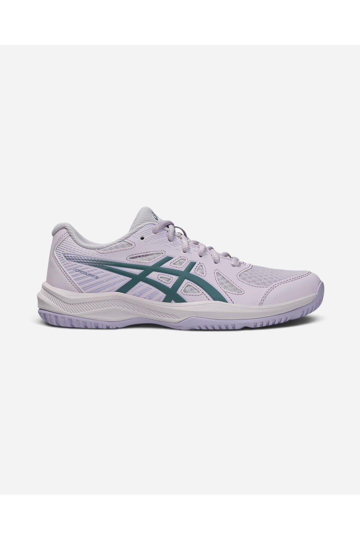کفش ورزشی زنانه Asics والیبال بنفش مدل 1072A107 Upcourt 6 کفش ورزشی زنانه Asics والیبال بنفش مدل 1072A107 Upcourt 6
