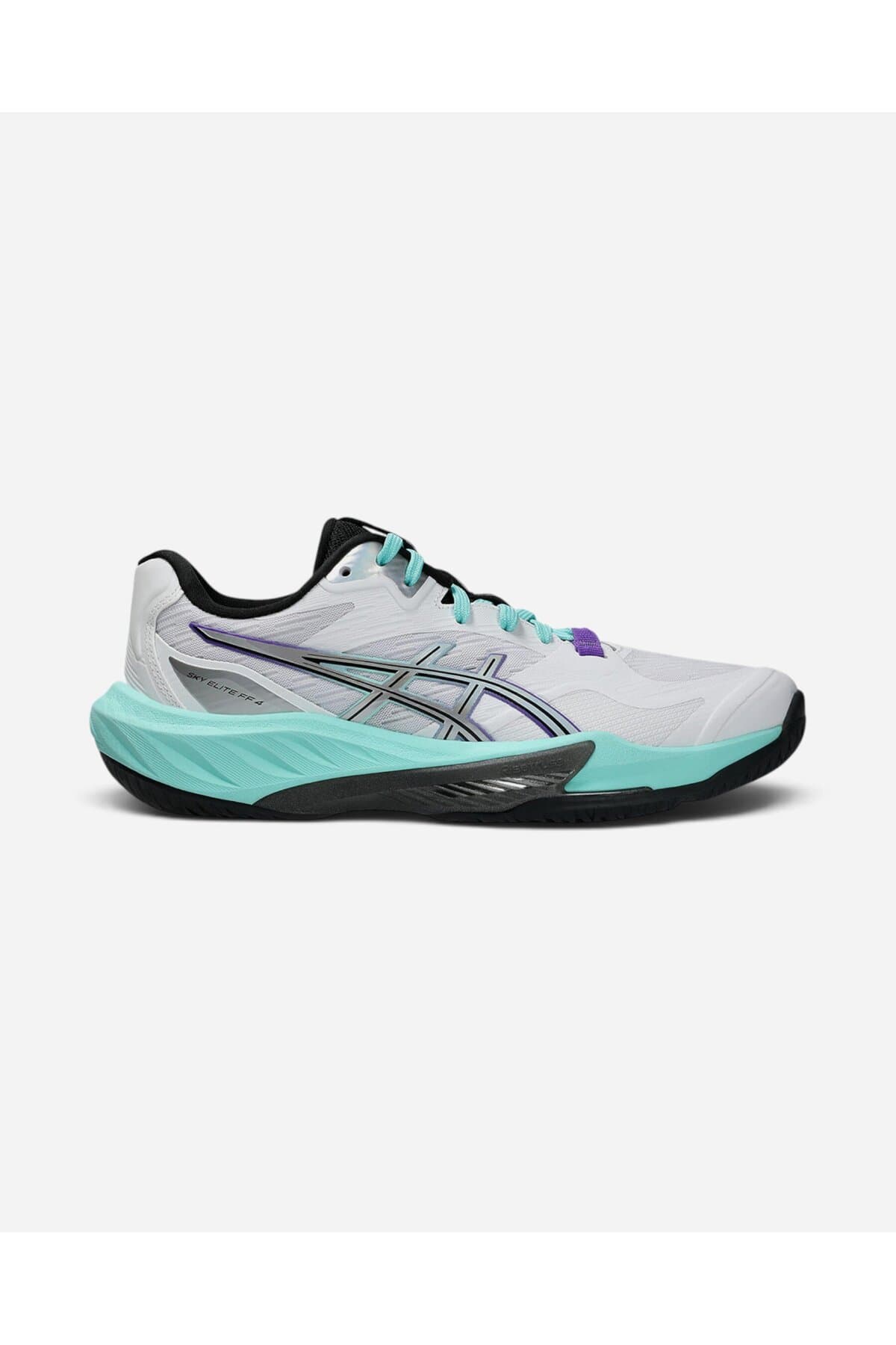 کفش والیبال زنانه Asics کرم/مشکی مدل SKY ELITE FF 4 1052A096-100 کفش والیبال زنانه Asics کرم/مشکی مدل SKY ELITE FF 4 1052A096-100