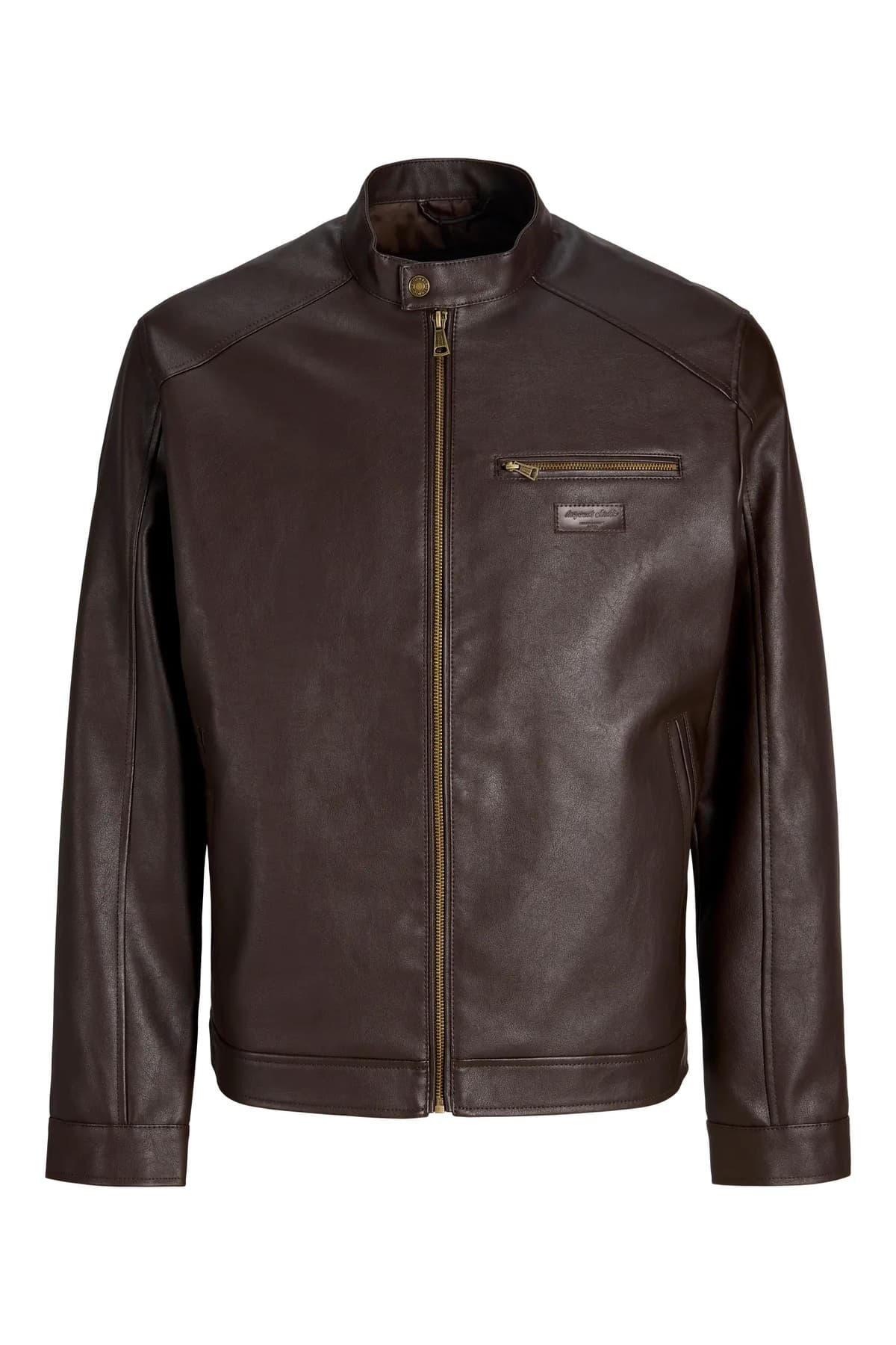 کاپشن مردانه Jack & Jones چرم PU فیت راحت کاپشن مردانه Jack & Jones چرم PU فیت راحت