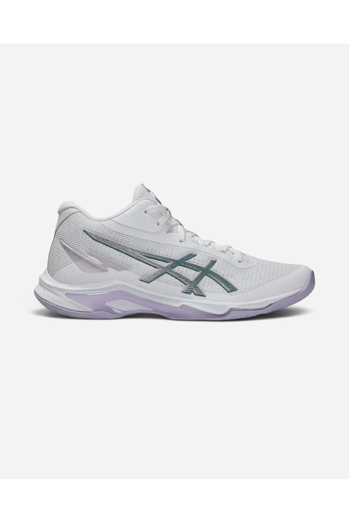 کفش والیبال زنانه Asics کرم/سبز مدل NETBURNER BALLISTIC FF MT 4 1052A084-106 کفش والیبال زنانه Asics کرم/سبز مدل NETBURNER BALLISTIC FF MT 4 1052A084-106