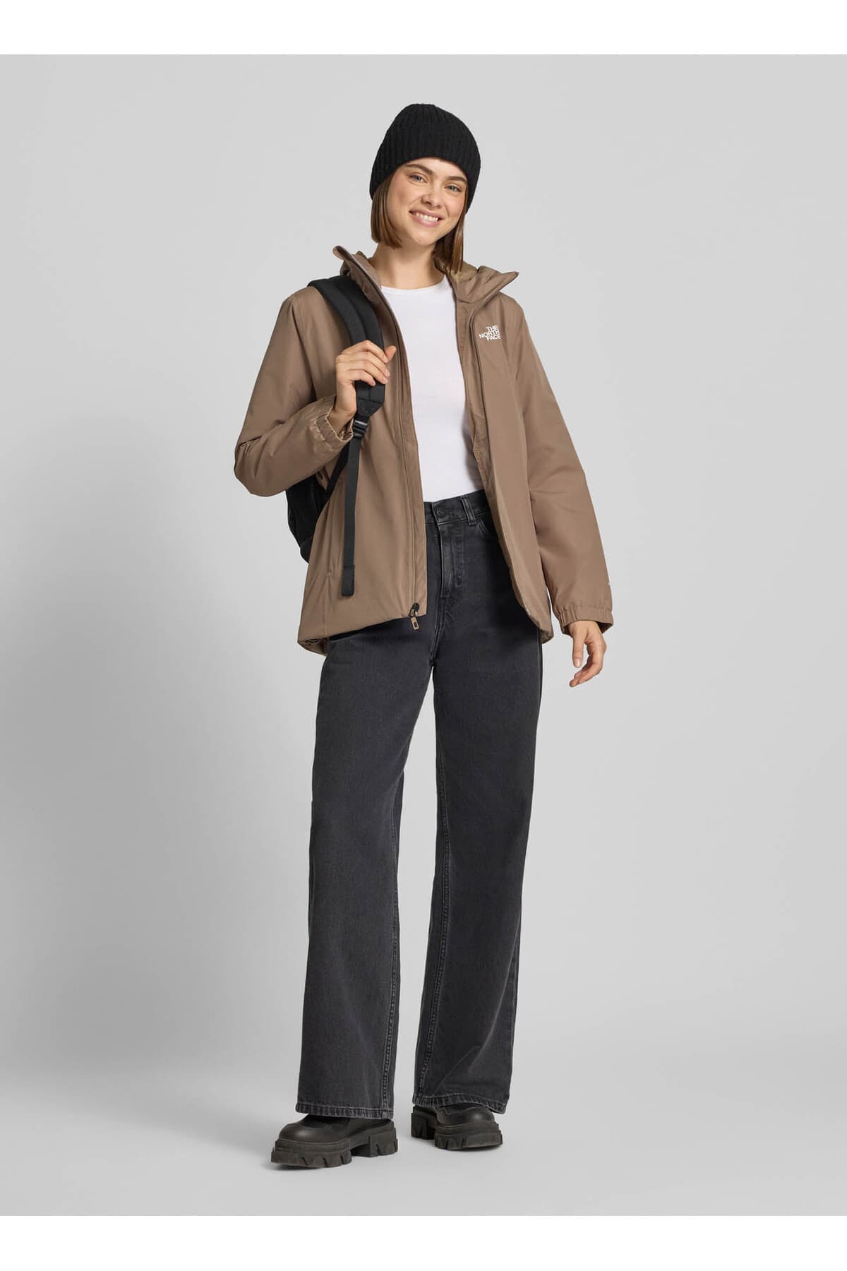 کاپشن ورزشی زنانه The North Face قهوهای مدل QUEST INS کاپشن ورزشی زنانه The North Face قهوهای مدل QUEST INS