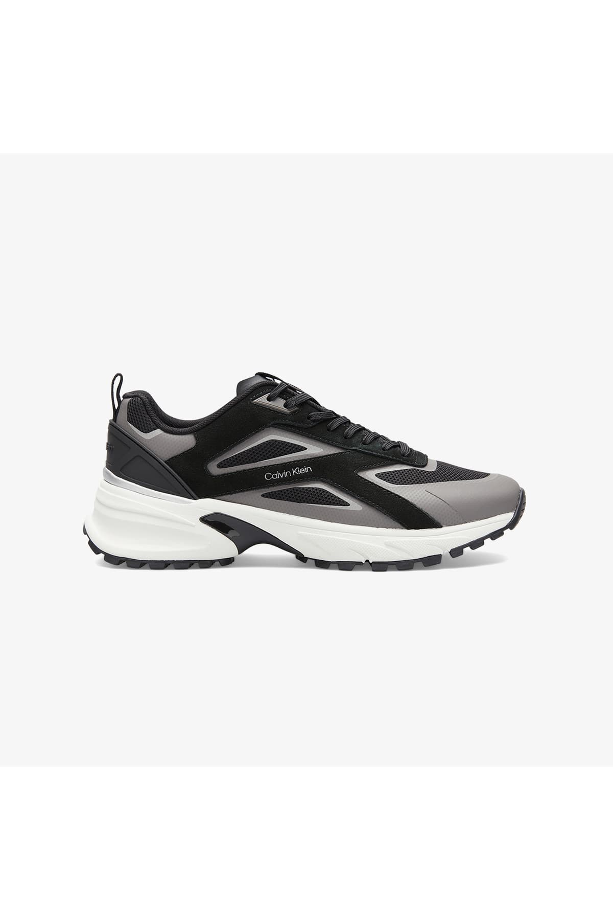 کفش اسنیکر مردانه Calvin Klein مشکی Hike Runner Stripe Mix کفش اسنیکر مردانه Calvin Klein مشکی Hike Runner Stripe Mix