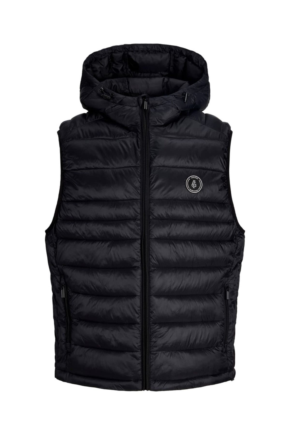 جلیقه بادی مردانه Jack & Jones کلاهدار مدل 12298871 جلیقه بادی مردانه Jack & Jones کلاهدار مدل 12298871