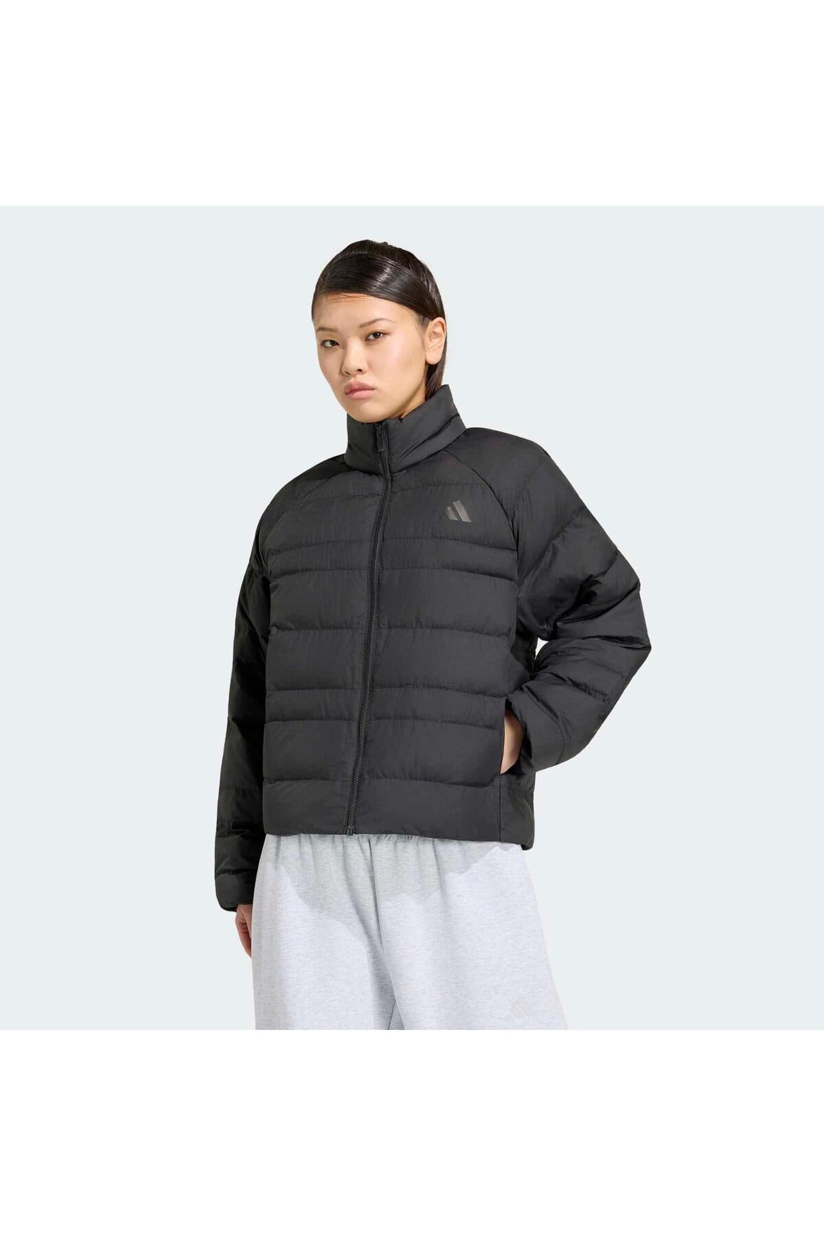 مانتو زنانه adidas Essentials مشکی مدل KF2715 مانتو زنانه adidas Essentials مشکی مدل KF2715