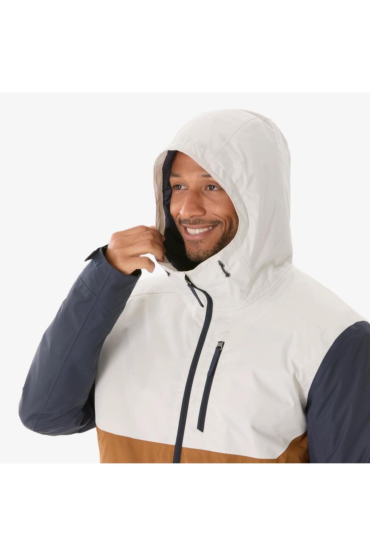 کاپشن زمستانی مردانه Decathlon Quechua ضد آب بژ/قهوهای مدل NH500 -10 °C کاپشن زمستانی مردانه Decathlon Quechua ضد آب بژ/قهوهای مدل NH500 -10 °C
