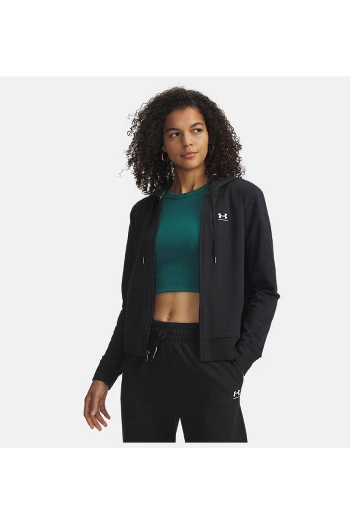 ژاکت زنانه Under Armour ترای زیپدار UA Sport مدل 6011017-001 ژاکت زنانه Under Armour ترای زیپدار UA Sport مدل 6011017-001