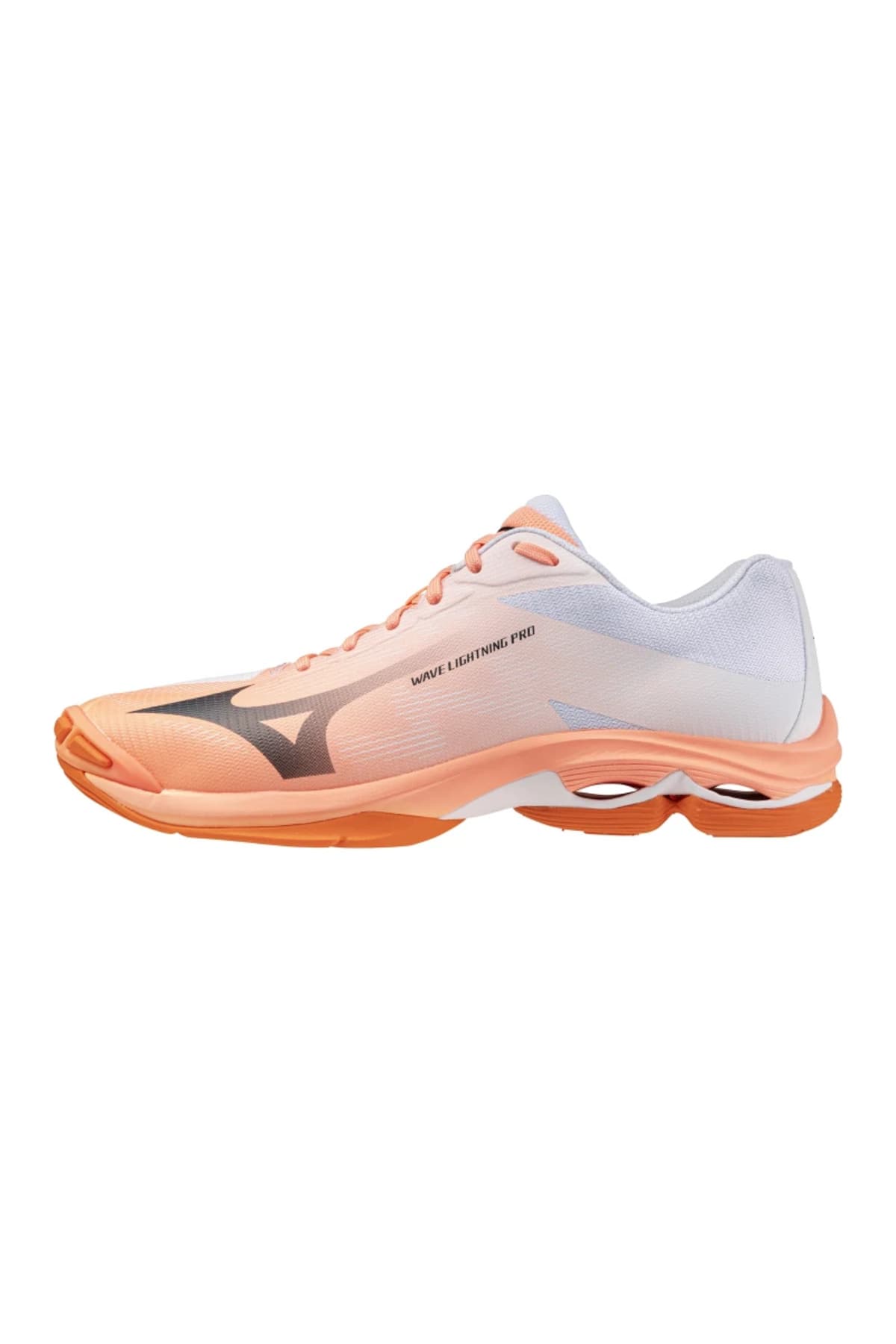 کفش والیبال یونیسکس Mizuno Wave Lightning Pro سفید / نارنجی کفش والیبال یونیسکس Mizuno Wave Lightning Pro سفید / نارنجی