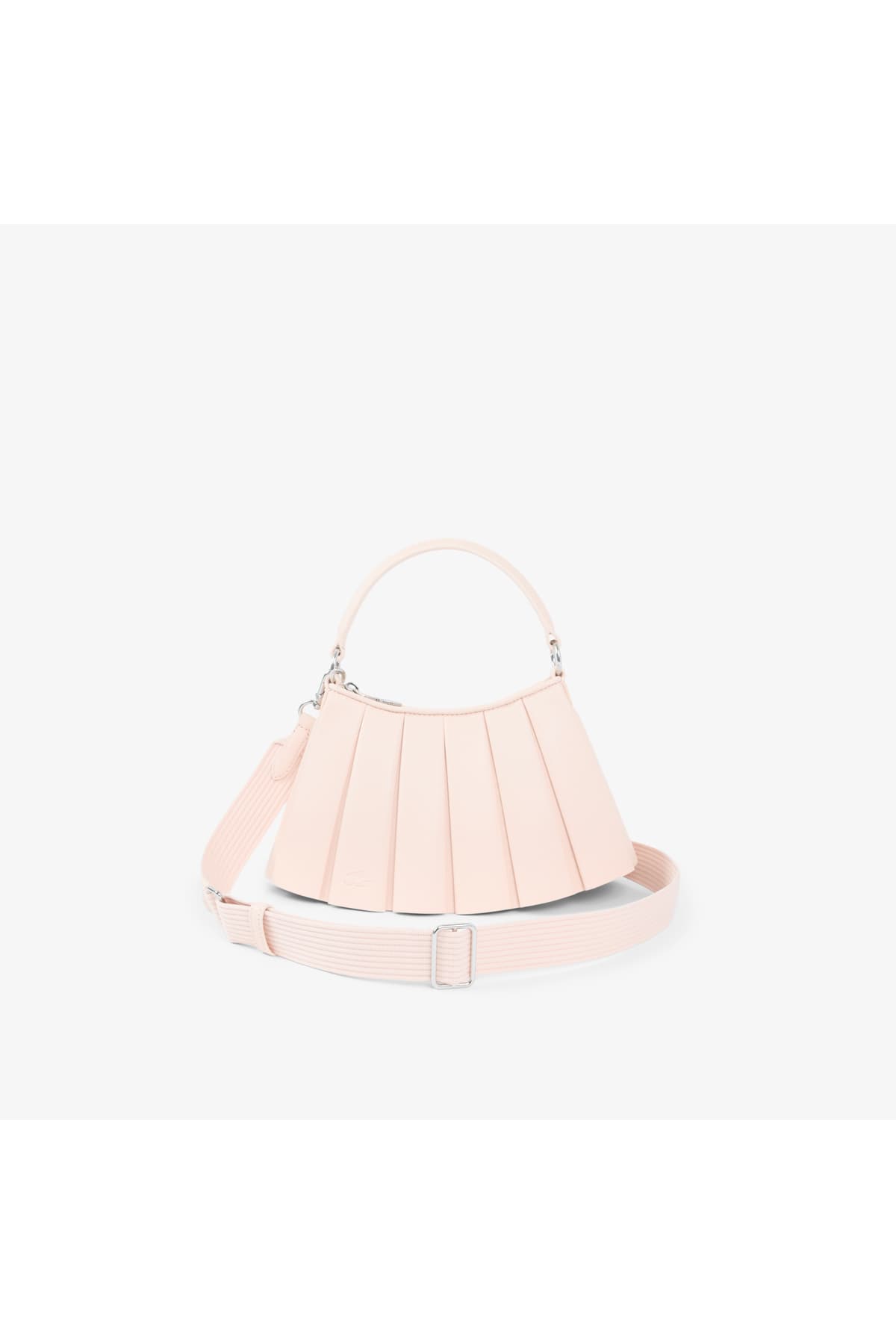 کیف دوشی زنانه Lacoste چرمی مشکی کوچک مدل Lenglen کیف دوشی زنانه Lacoste چرمی مشکی کوچک مدل Lenglen