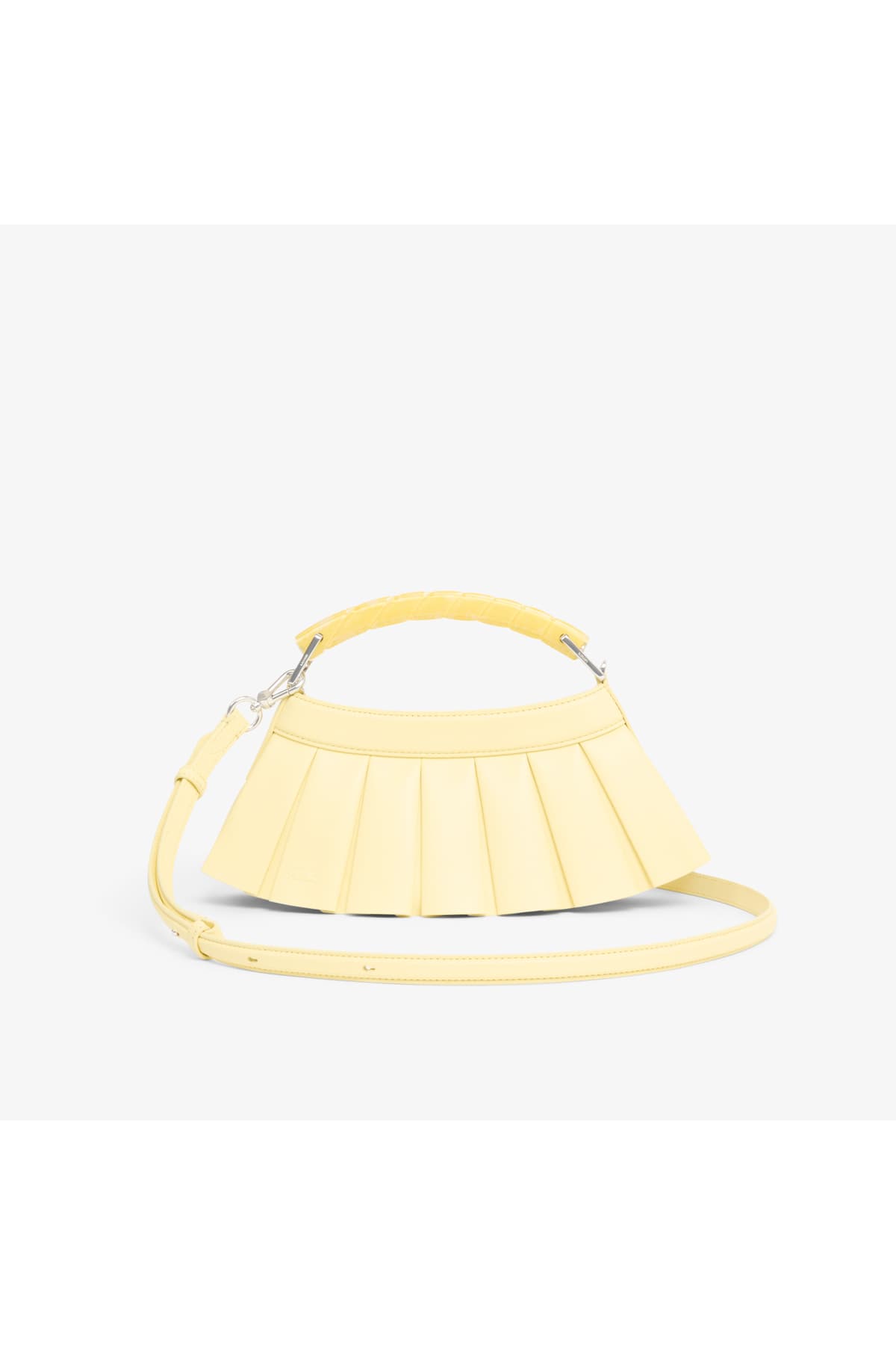 کیف دوشی زنانه Lacoste چرمی زرد مدل H Lenglen کیف دوشی زنانه Lacoste چرمی زرد مدل H Lenglen