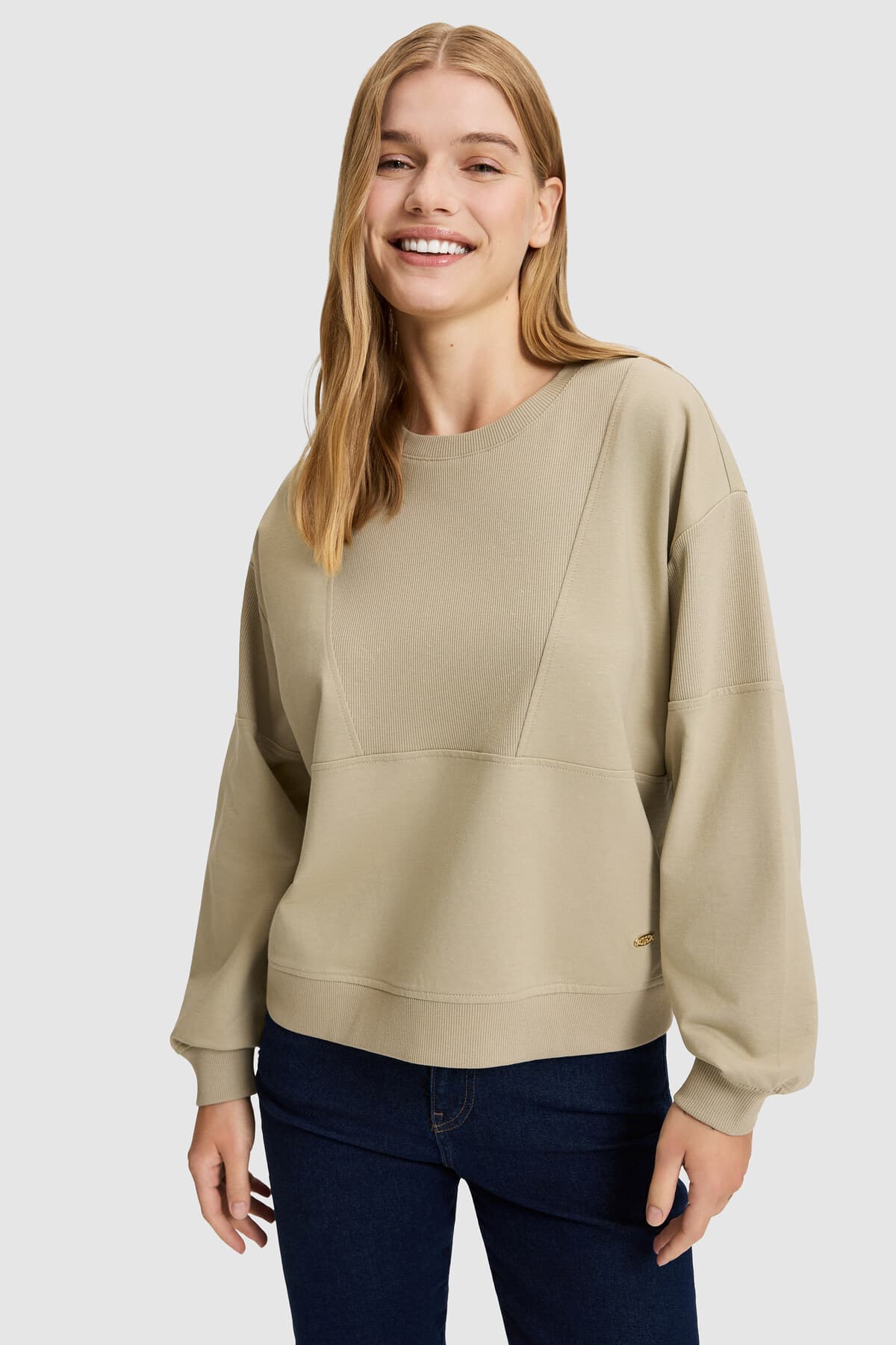 سوئیشرت زنانه U.S. Polo Assn. رنگ خاکی روشن مدل 50329004-VR183 سوئیشرت زنانه U.S. Polo Assn. رنگ خاکی روشن مدل 50329004-VR183
