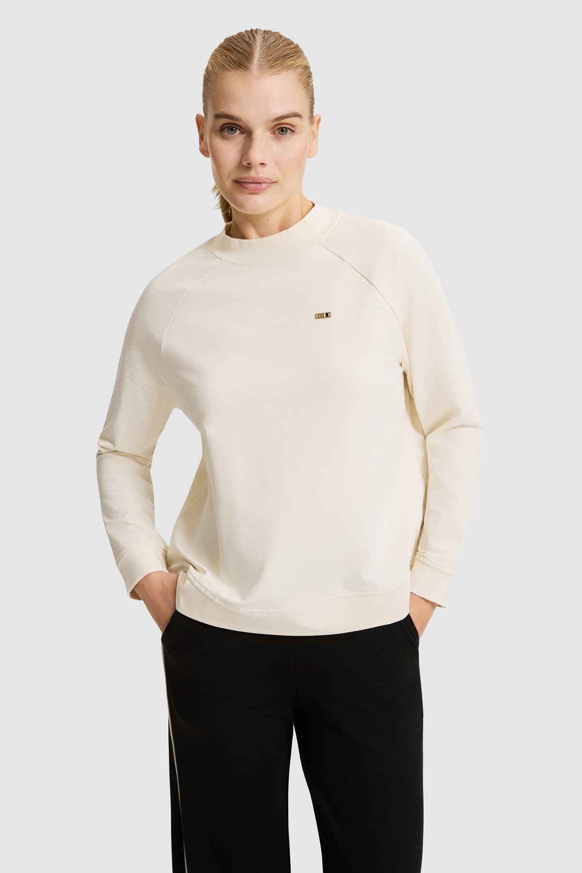 سوئیشرت زنانه U.S. Polo Assn. کرم بیسیک مدل 50328980-VR071 سوئیشرت زنانه U.S. Polo Assn. کرم بیسیک مدل 50328980-VR071