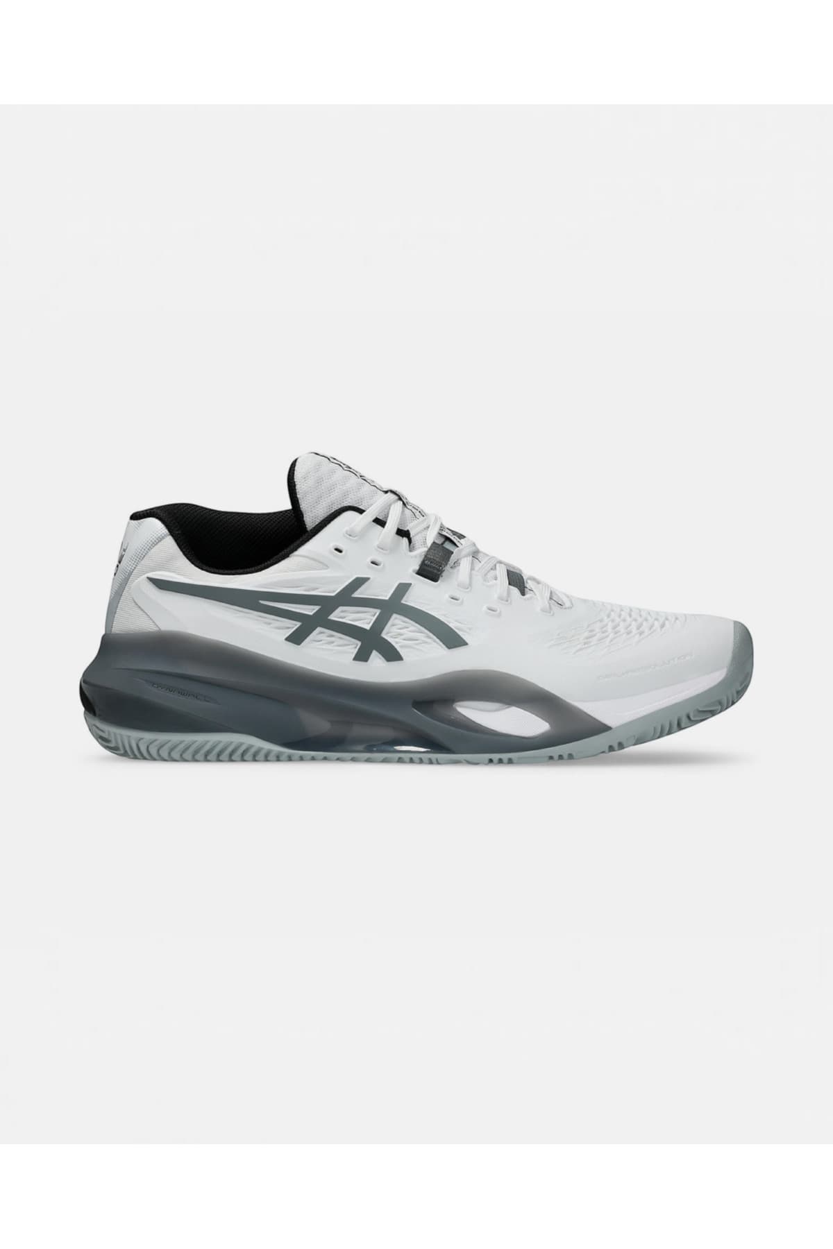 کفش تنیس مردانه Asics کرم/مشکی GEL-RESOLUTION X PADEL مدل 1041A492-100 کفش تنیس مردانه Asics کرم/مشکی GEL-RESOLUTION X PADEL مدل 1041A492-100