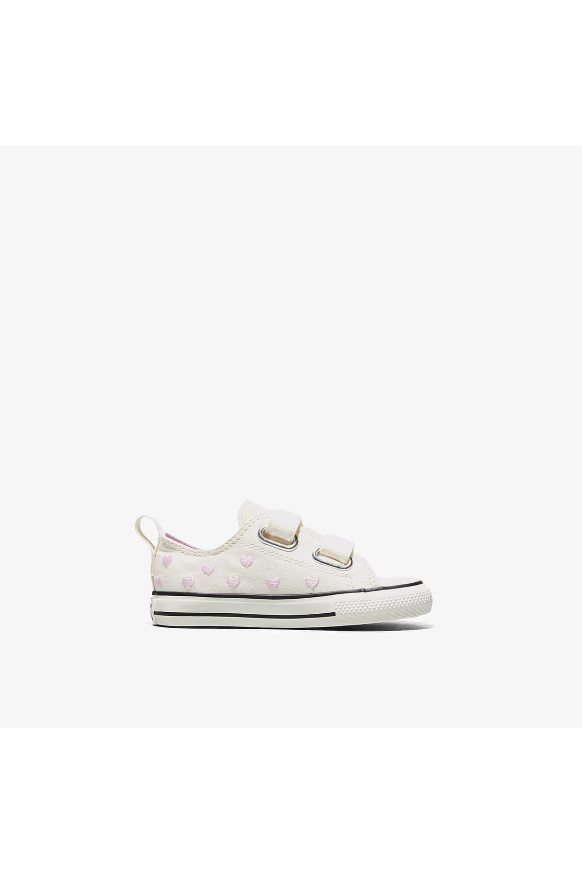 کفش اسنیکر بچگانه Converse کرم مدل Chucks In Love Chuck Taylor All Star 2V کفش اسنیکر بچگانه Converse کرم مدل Chucks In Love Chuck Taylor All Star 2V