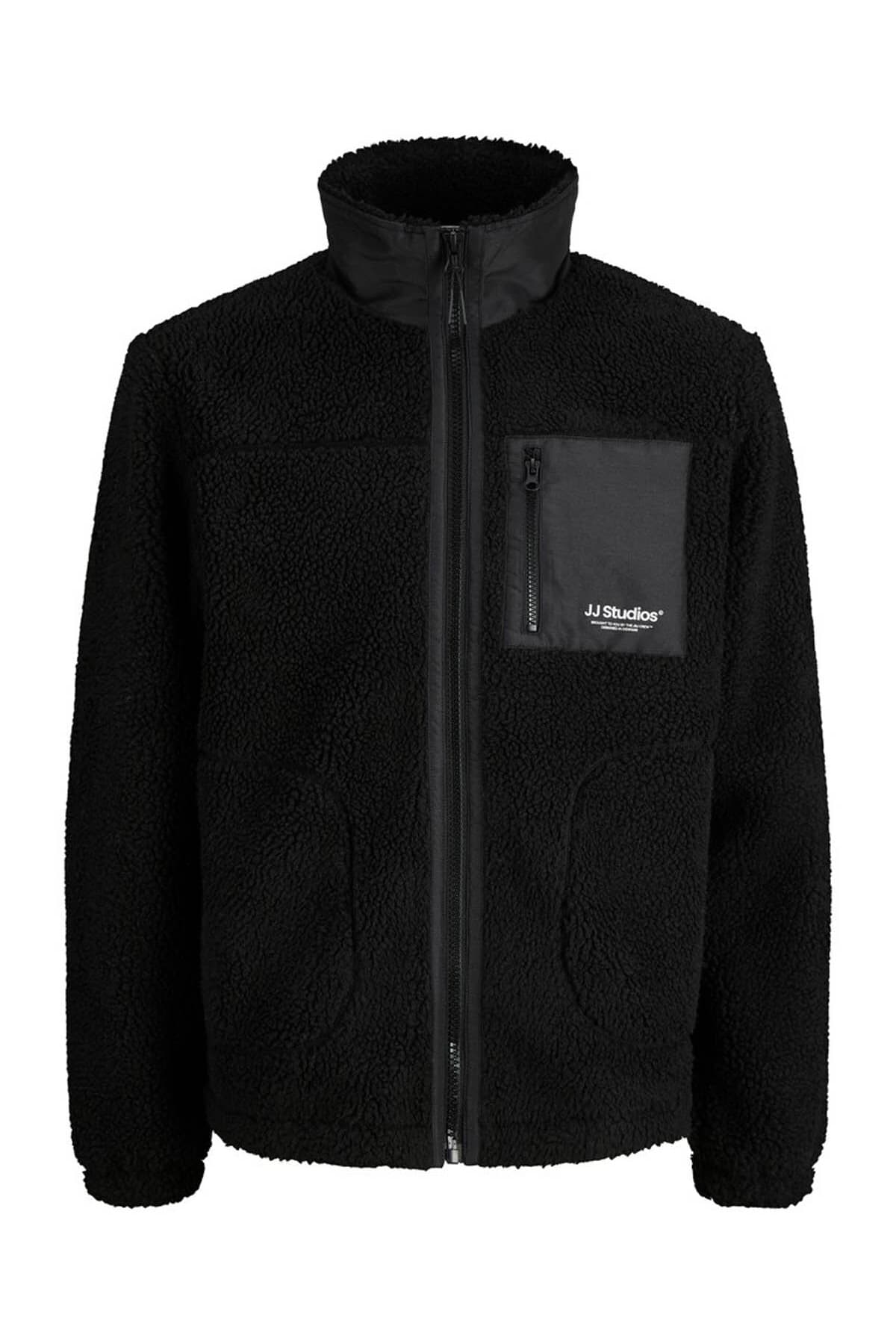 کاپشن مردانه Jack & Jones مشکی تدی مدل Jjesoho 12299491 کاپشن مردانه Jack & Jones مشکی تدی مدل Jjesoho 12299491