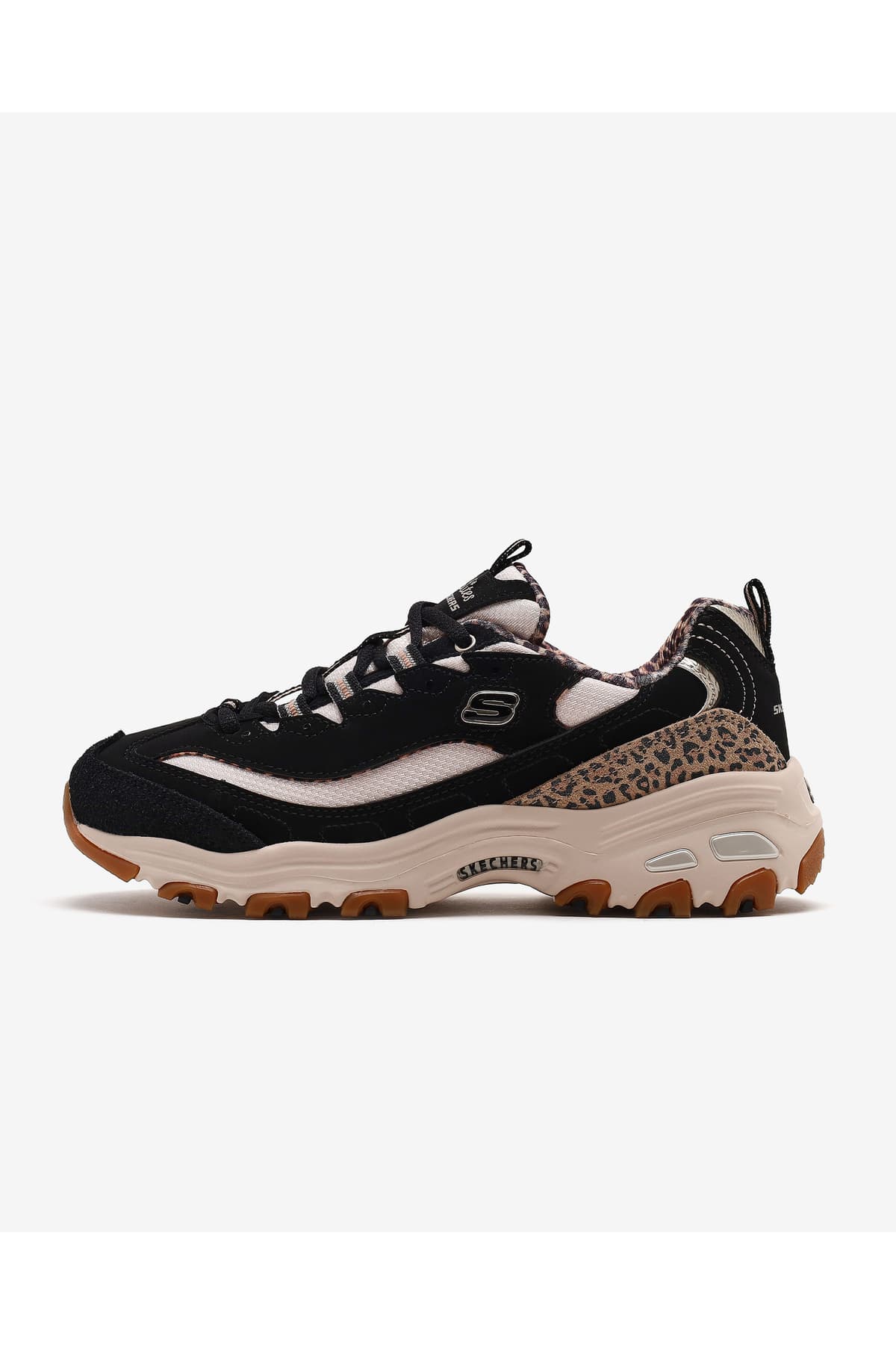 کفش اسنیکر زنانه Skechers مشکی D'lites مدل 150877 BLK کفش اسنیکر زنانه Skechers مشکی D'lites مدل 150877 BLK