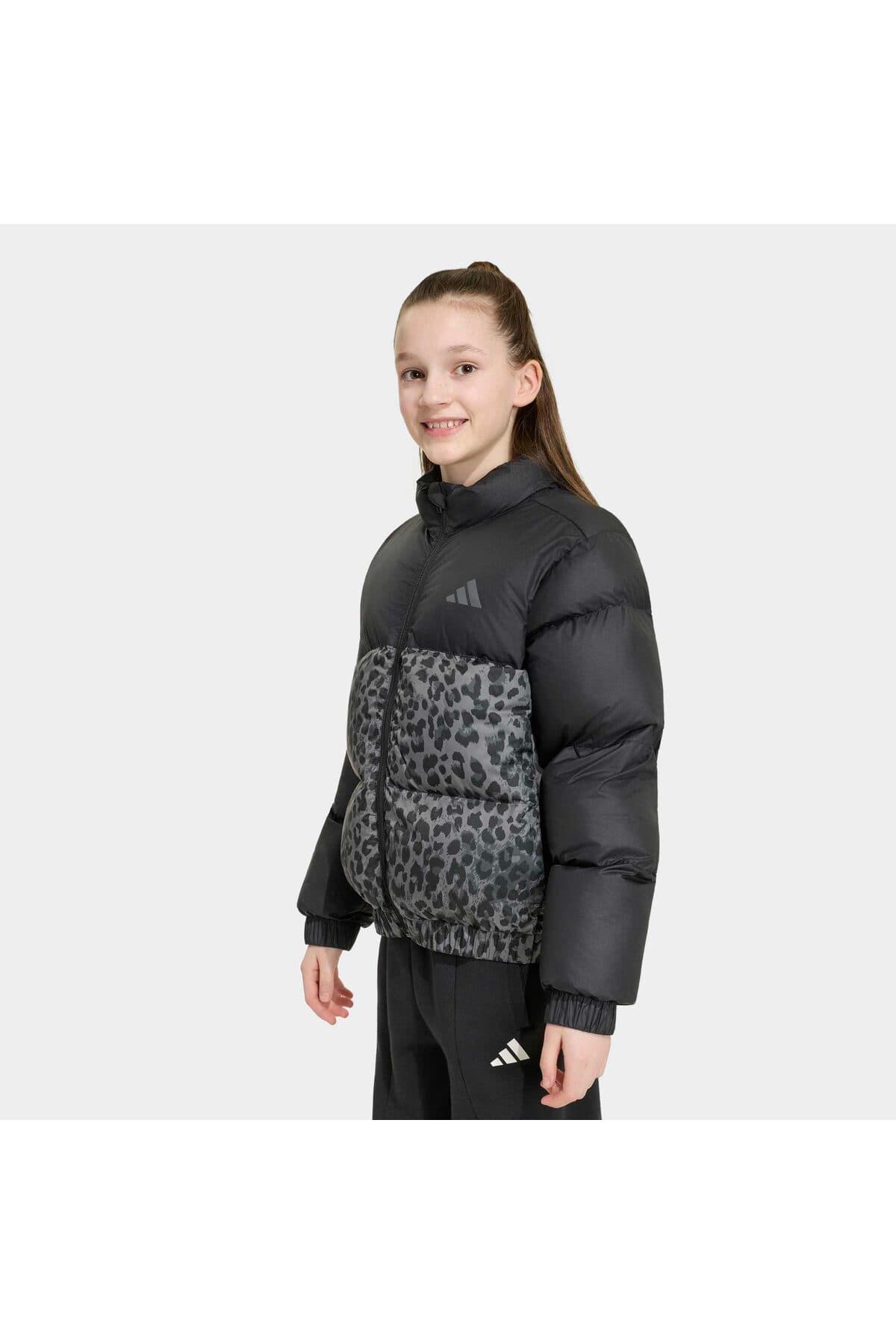 کاپشن بچگانه adidas با چاپ تمامسطح مشکی مدل KH0202-C کاپشن بچگانه adidas با چاپ تمامسطح مشکی مدل KH0202-C