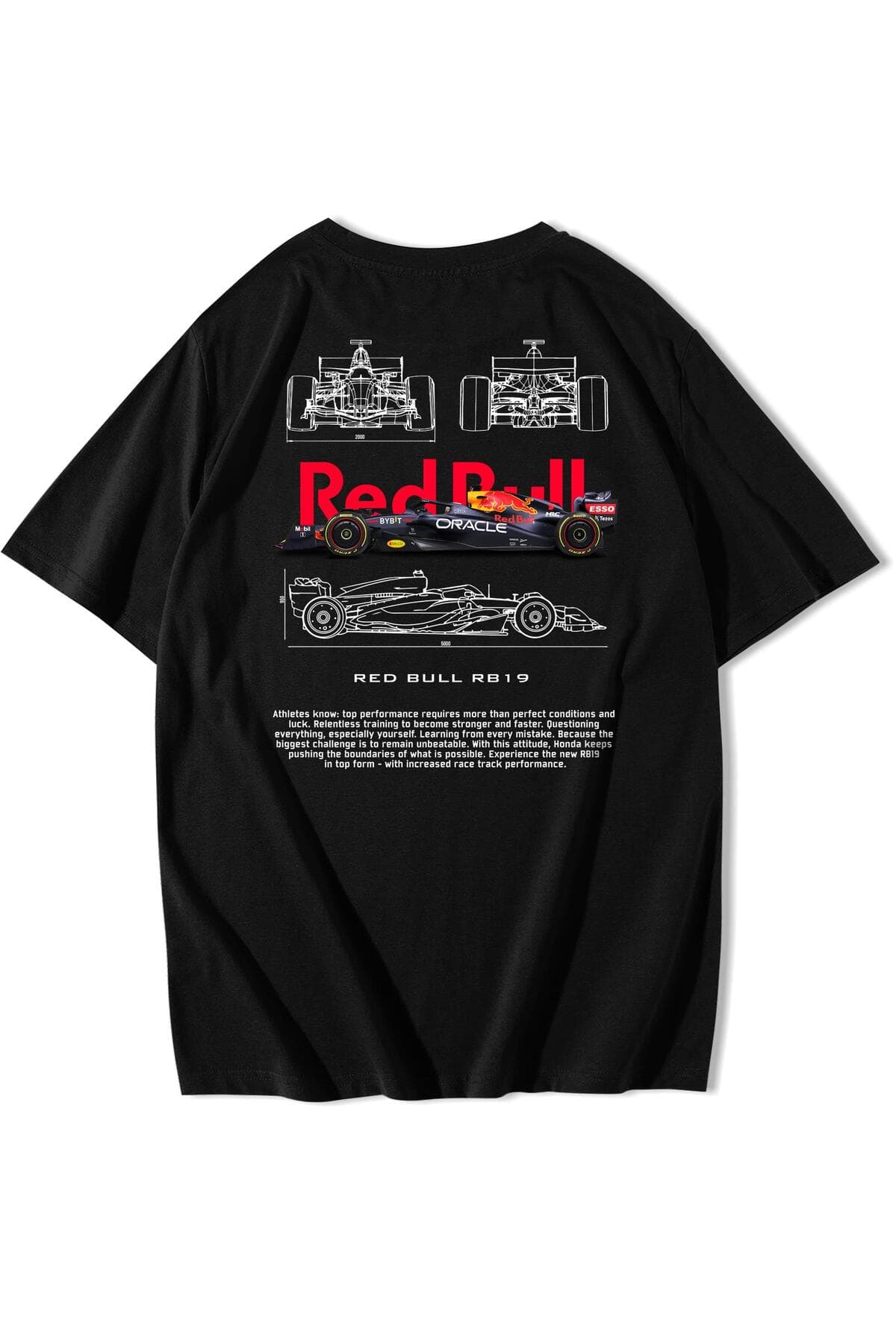 تیشرت یونیسکس BRZ COLLECTION اورسایز مدل Red Bull Rb19 تیشرت یونیسکس BRZ COLLECTION اورسایز مدل Red Bull Rb19
