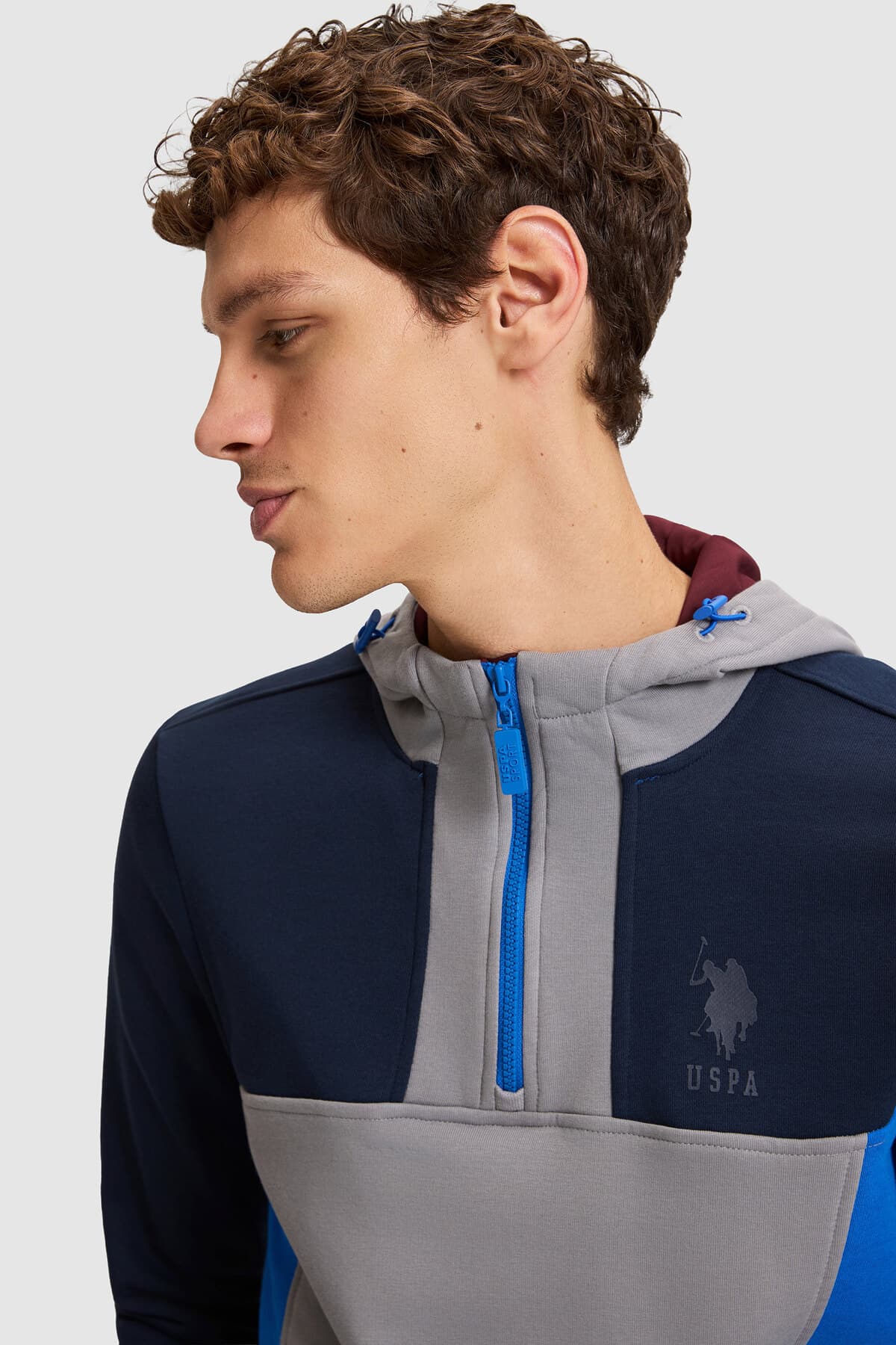 سوئیشرت مردانه U.S. Polo Assn. سرمهای مدل 50309963-VR033 سوئیشرت مردانه U.S. Polo Assn. سرمهای مدل 50309963-VR033