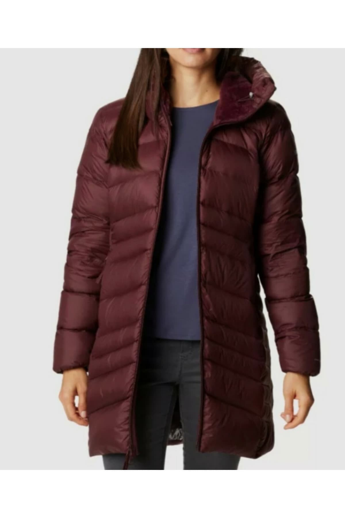 پارکا زنانه Columbia با پر کاز مدل Autumn Park Mid پارکا زنانه Columbia با پر کاز مدل Autumn Park Mid
