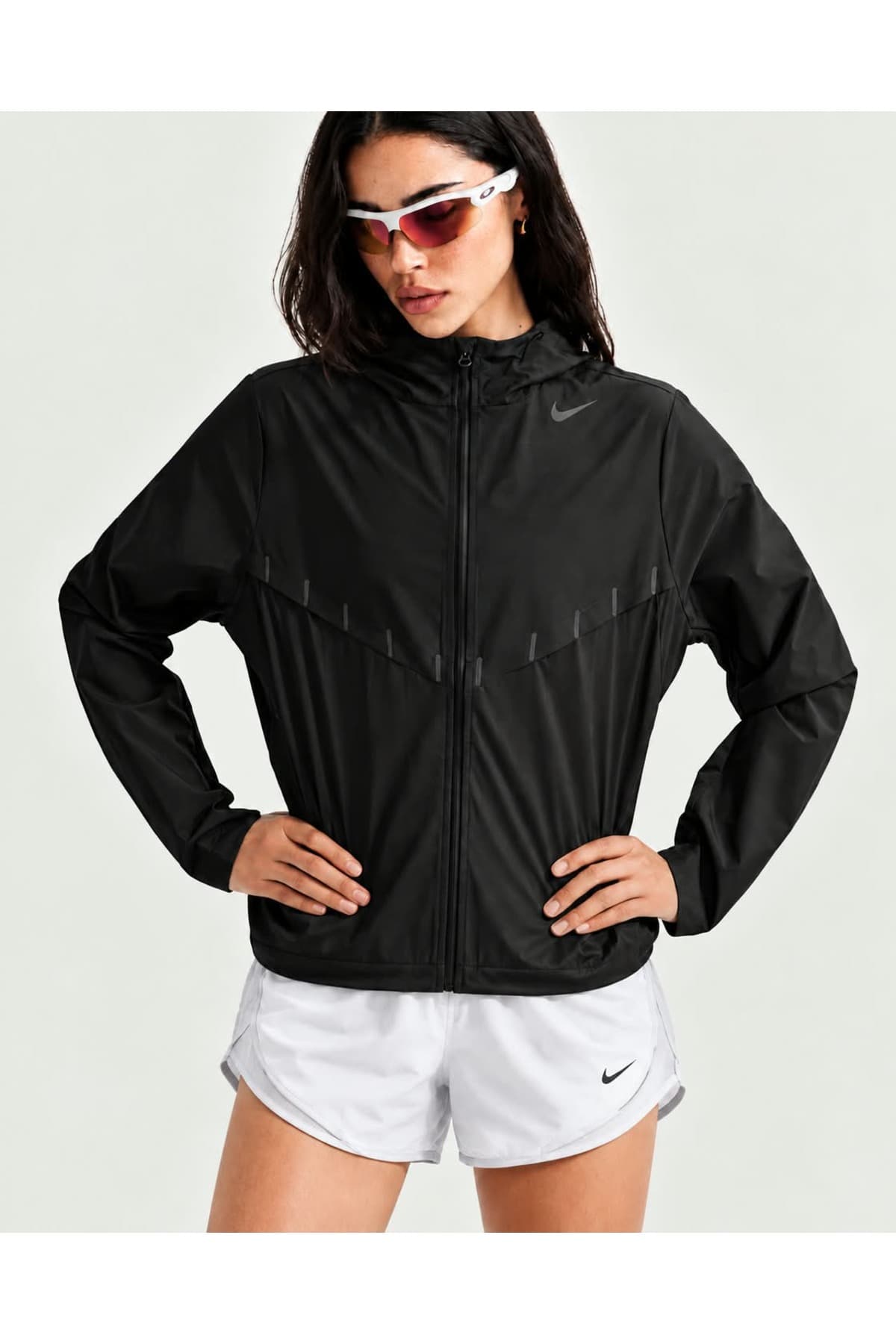 ژاکت دویدن زنانه Nike دافع آب قابل جمعشدن مدل AeroSwift Aerogami Storm-FIT ژاکت دویدن زنانه Nike دافع آب قابل جمعشدن مدل AeroSwift Aerogami Storm-FIT