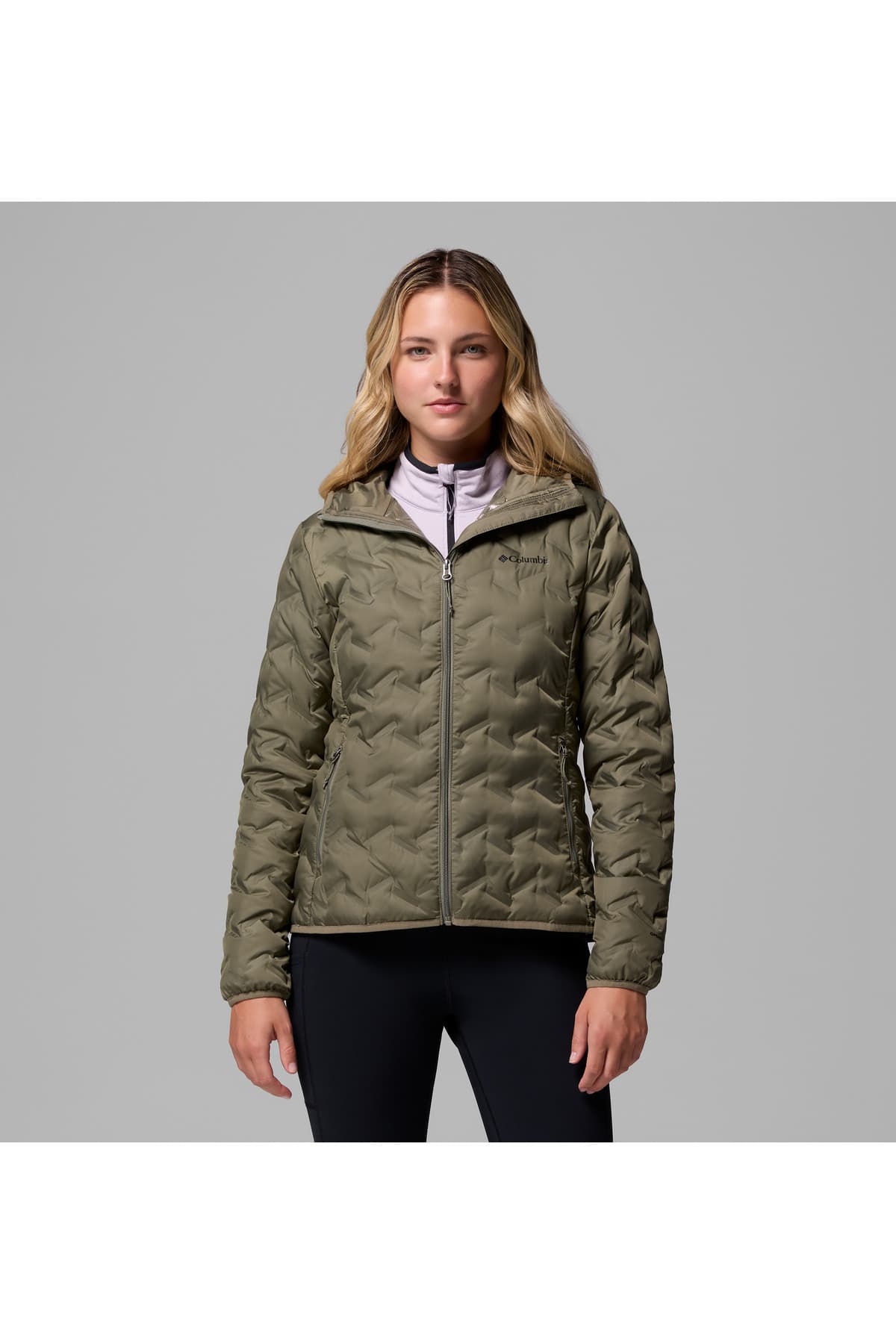 مونت زنانه Columbia کلاهدار پر غاز مدل Delta Ridge II مونت زنانه Columbia کلاهدار پر غاز مدل Delta Ridge II