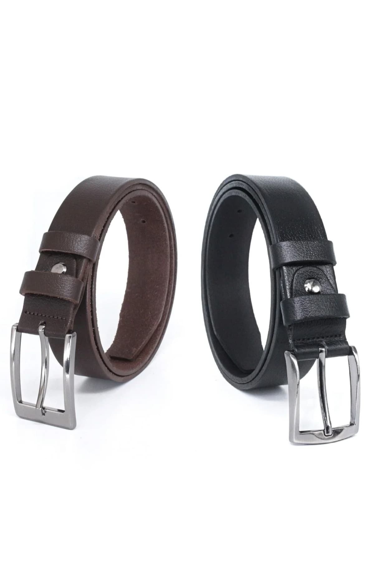 کمربند مردانه Livize کلاسیک چرم گاومیش 100% 3.5cm مشکی - قهوهای کمربند مردانه Livize کلاسیک چرم گاومیش 100% 3.5cm مشکی - قهوهای