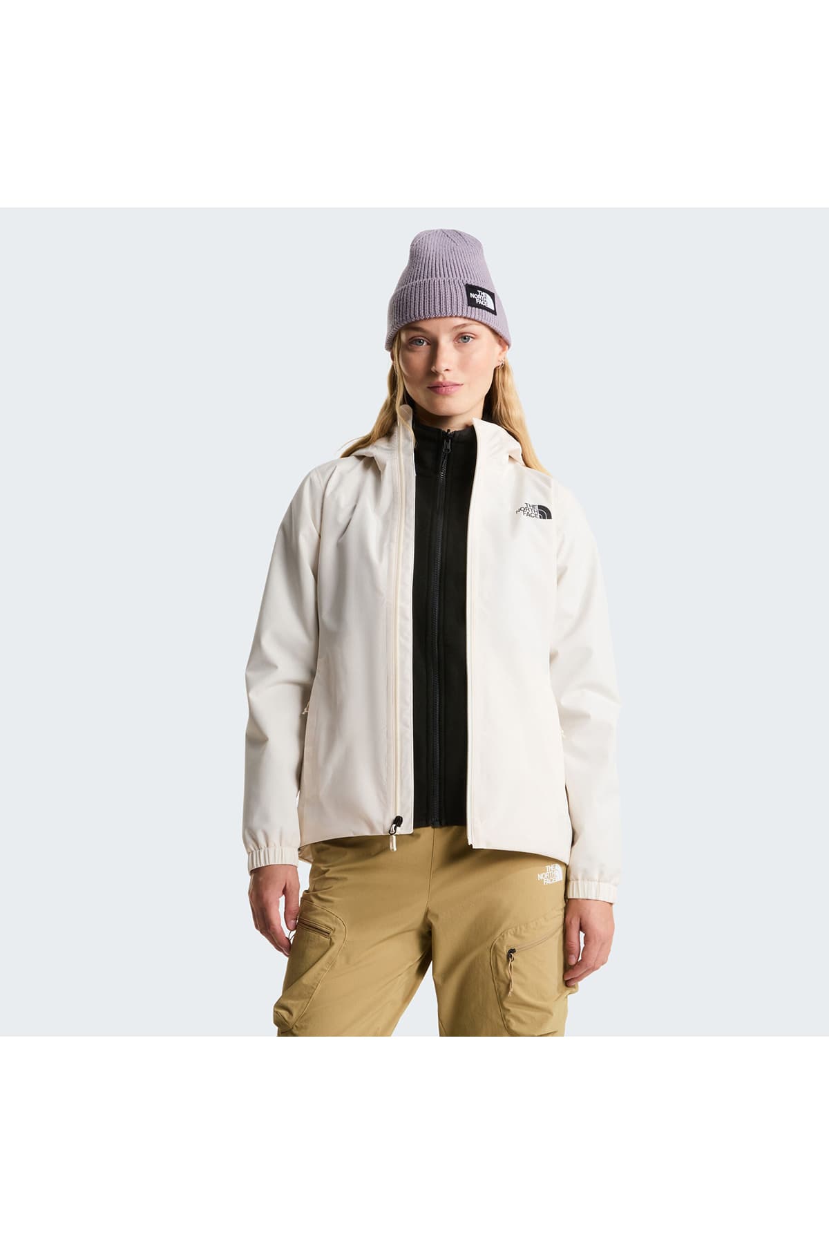 ژاکت زنانه The North Face سفید Quest مدل NF0A8G12QLI1 ژاکت زنانه The North Face سفید Quest مدل NF0A8G12QLI1