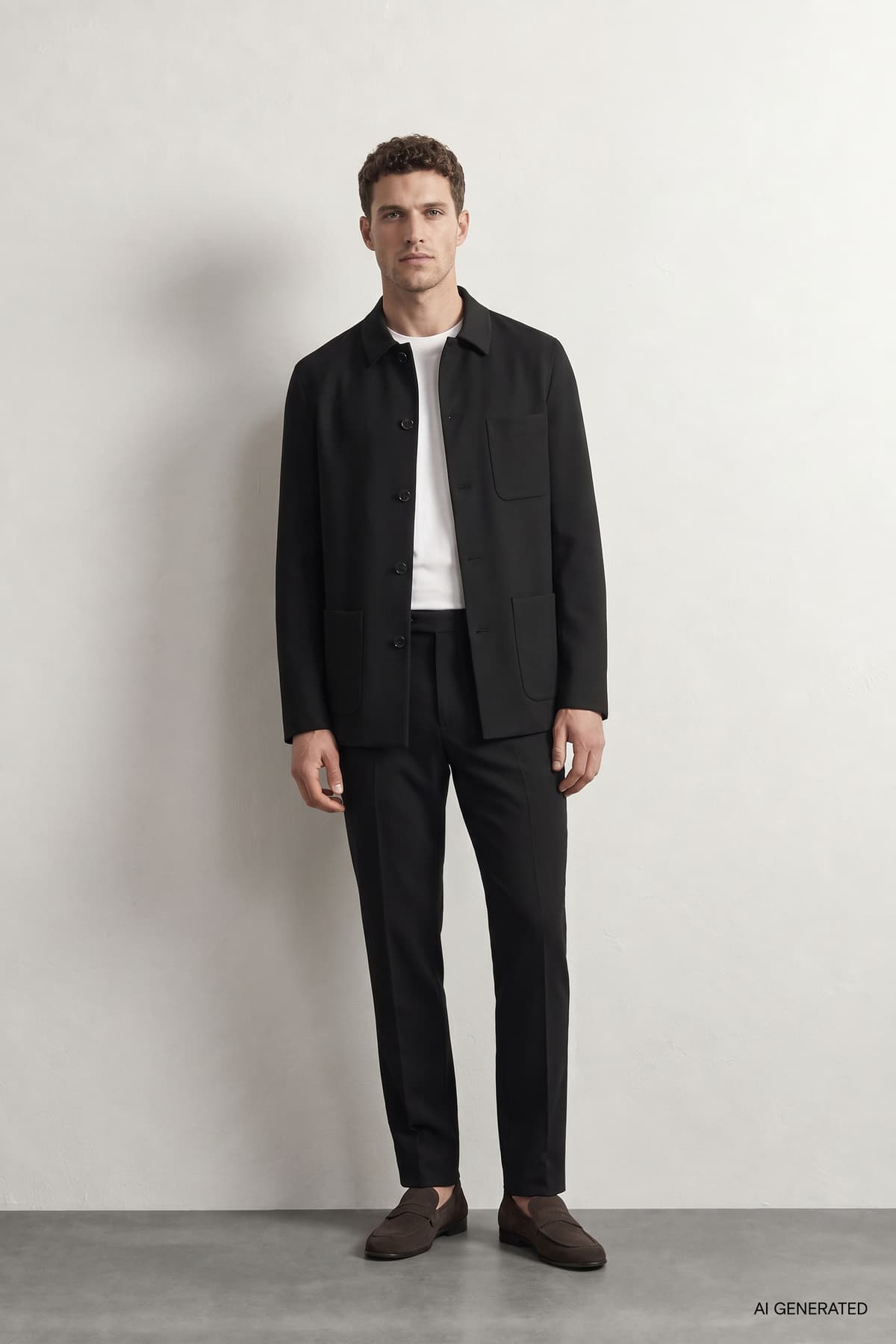 کت و شلوار مردانه D'S Damat مدل Comfort مشکی اسپرت کت و شلوار مردانه D'S Damat مدل Comfort مشکی اسپرت