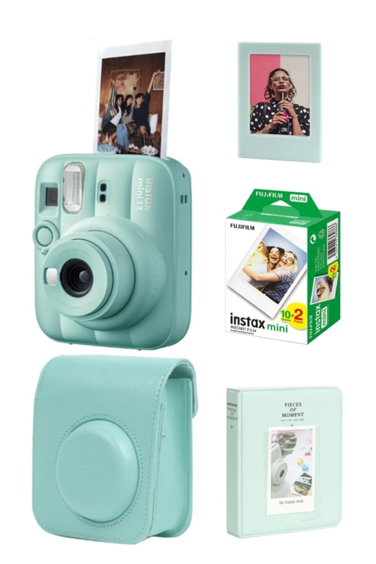 دوربین فوری Fujifilm Instax Mini 13 ۲۰ فیلم، آلبوم، کیف، قاب مغناطیسی دوربین فوری Fujifilm Instax Mini 13 ۲۰ فیلم، آلبوم، کیف، قاب مغناطیسی
