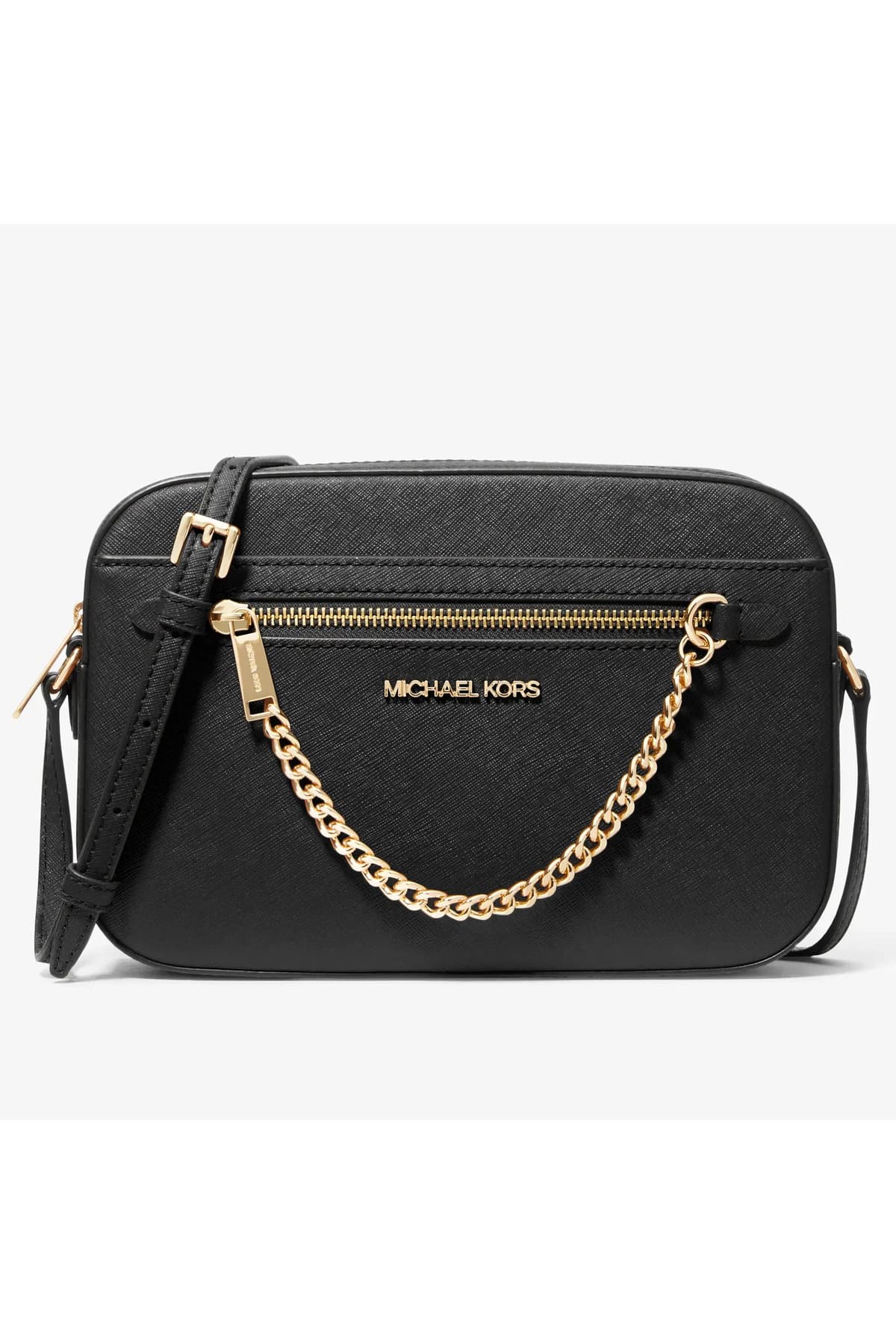 کیف دوشی زنانه Michael Kors Jet Set لوگودار مدل 35S1GTTC7L کیف دوشی زنانه Michael Kors Jet Set لوگودار مدل 35S1GTTC7L