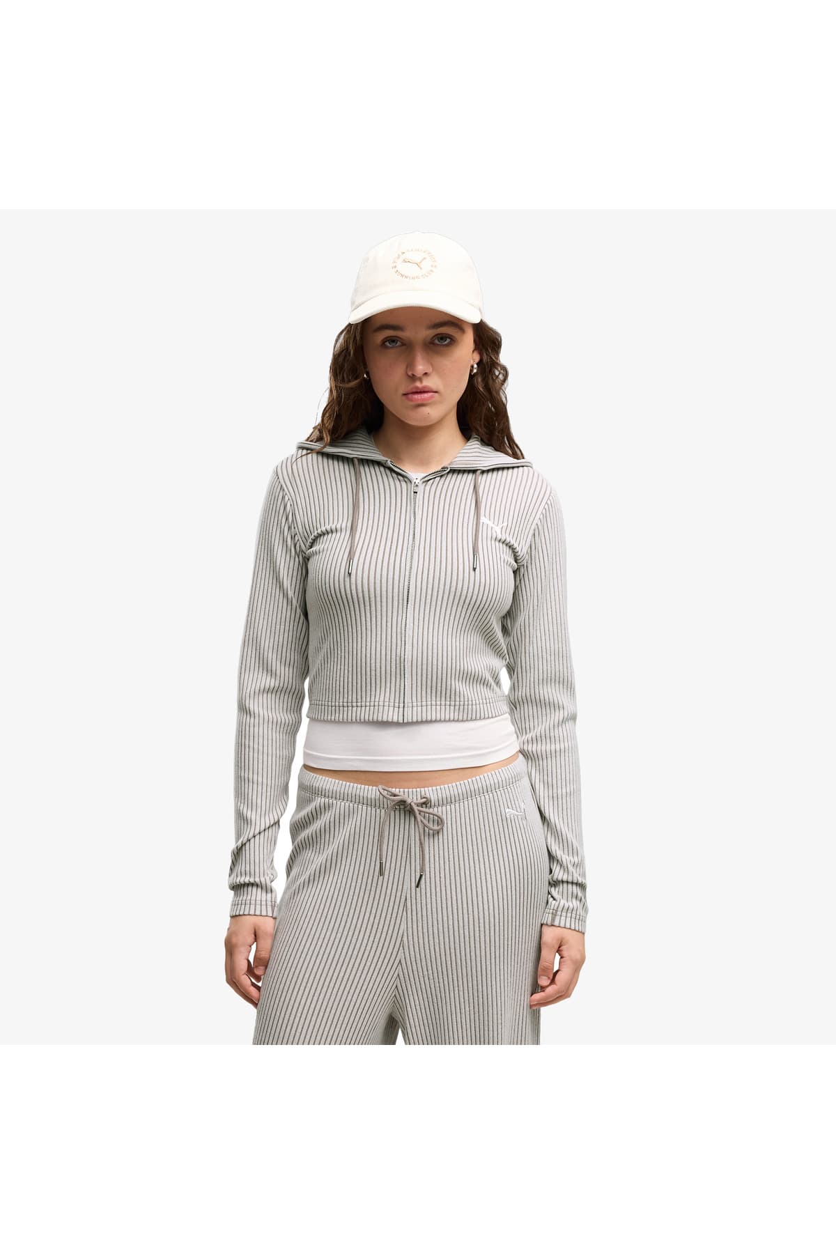 سوئیشرت زنانه Puma Essential خاکستری ریب سوئیشرت زنانه Puma Essential خاکستری ریب