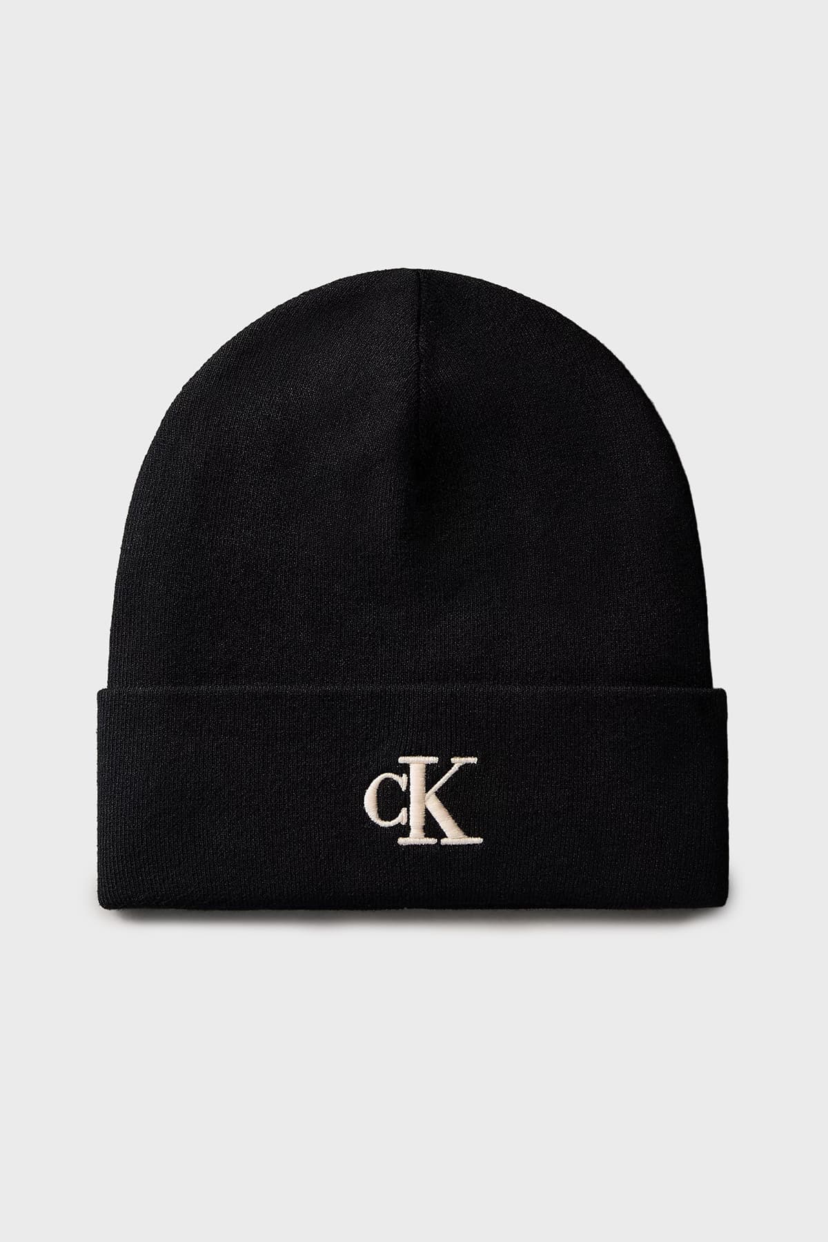 کلاه بافت زنانه Calvin Klein لوگودار مدل LV04F8098GUB1 کلاه بافت زنانه Calvin Klein لوگودار مدل LV04F8098GUB1