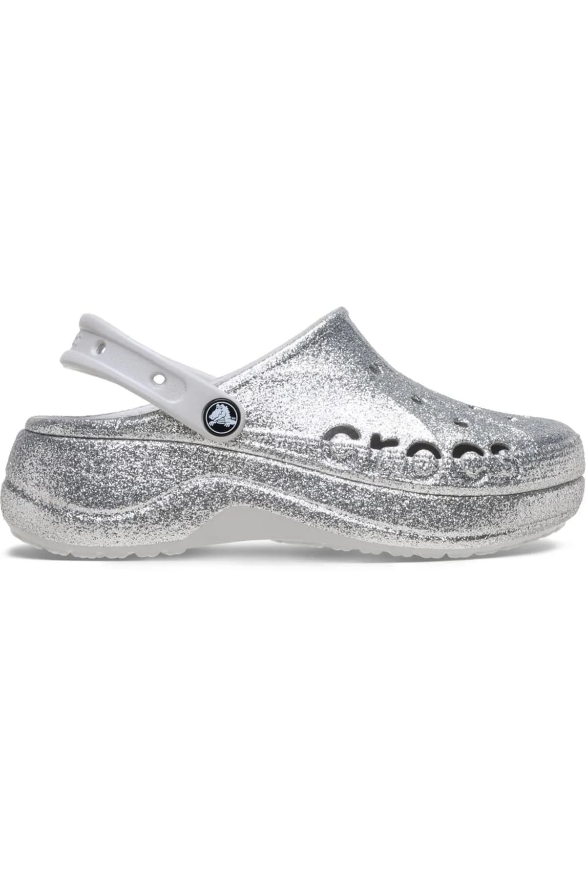 دمپایی زنانه Crocs پلتفرم درخشان مدل BAYA 208459-040 دمپایی زنانه Crocs پلتفرم درخشان مدل BAYA 208459-040