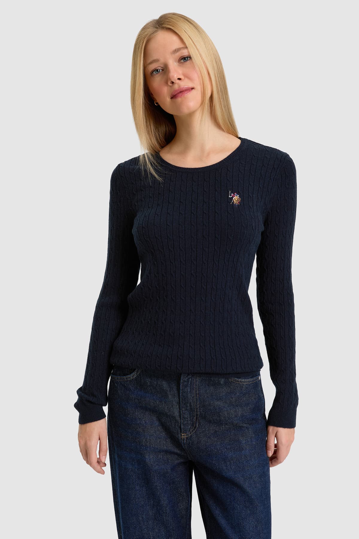 کازاگ زنانه U.S. Polo Assn. سرمهای بیسیک مدل 50331602-VR033 کازاگ زنانه U.S. Polo Assn. سرمهای بیسیک مدل 50331602-VR033