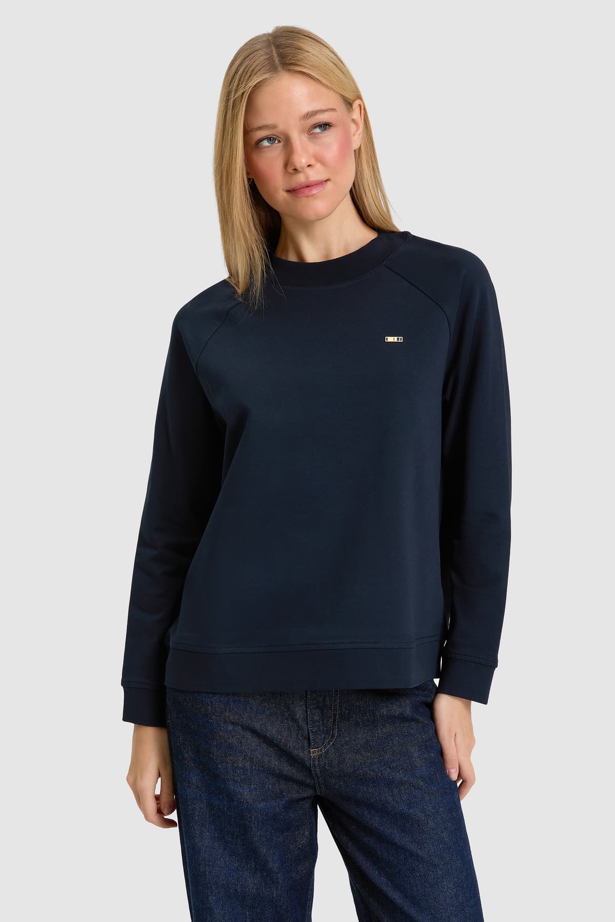 سوئیشرت زنانه U.S. Polo Assn. سرمهای بیسیک مدل 50328980-VR033 سوئیشرت زنانه U.S. Polo Assn. سرمهای بیسیک مدل 50328980-VR033