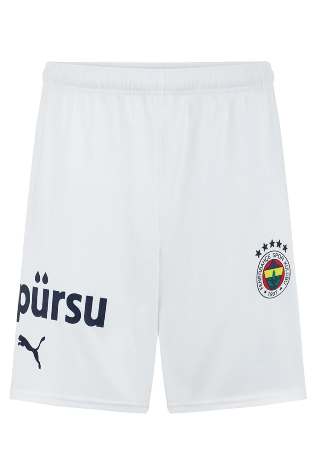 شورت فوتبال مردانه Puma Fenerbahçe سفید 2024/25 مدل 77538204 شورت فوتبال مردانه Puma Fenerbahçe سفید 2024/25 مدل 77538204