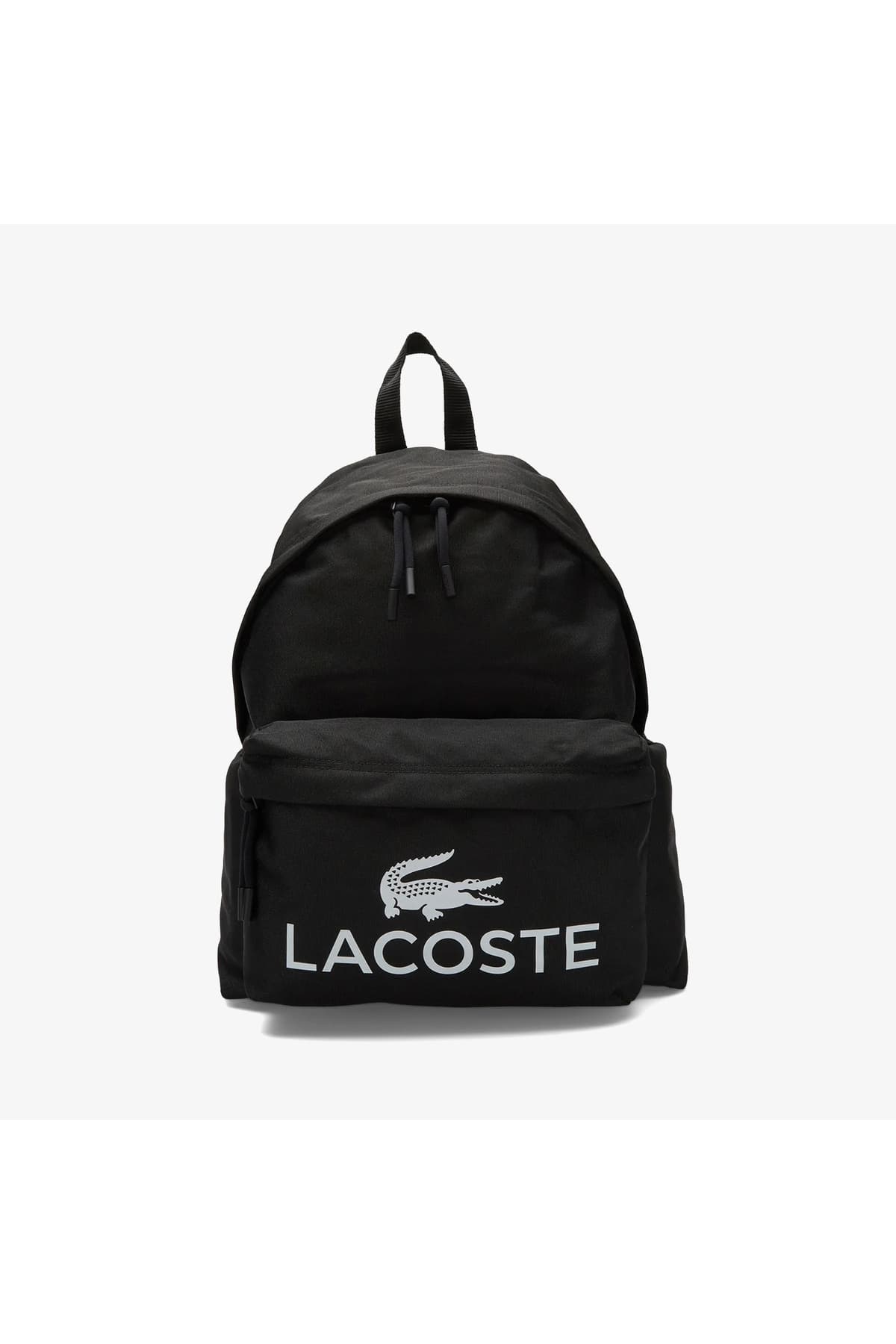 کوله پشتی مردانه Lacoste طرحدار مشکی کوله پشتی مردانه Lacoste طرحدار مشکی