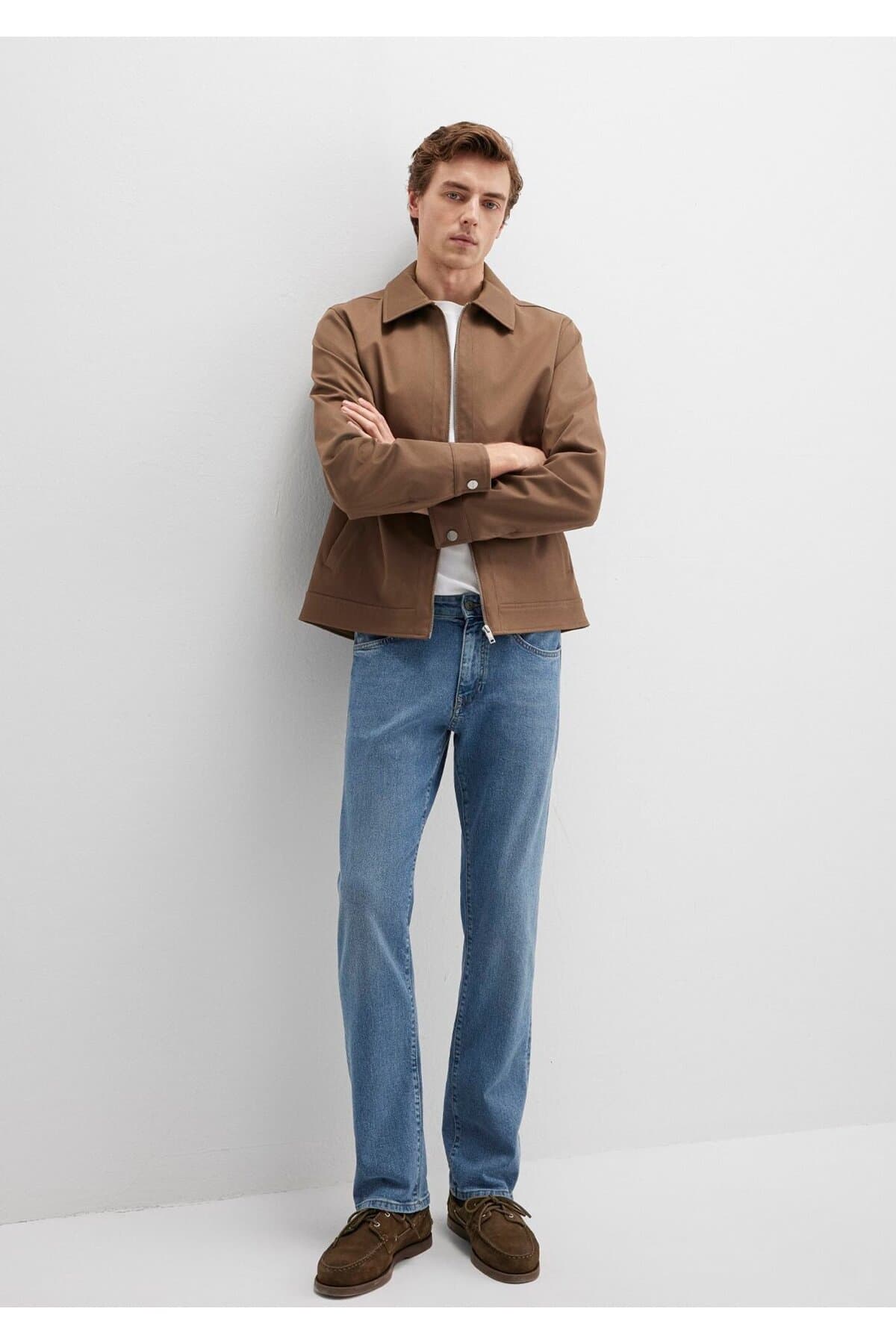 شلوار جین مردانه Mavi Hunter 90lar وینتیج شستشوی مهآلود آبی روشن 0020289268 شلوار جین مردانه Mavi Hunter 90lar وینتیج شستشوی مهآلود آبی روشن 0020289268