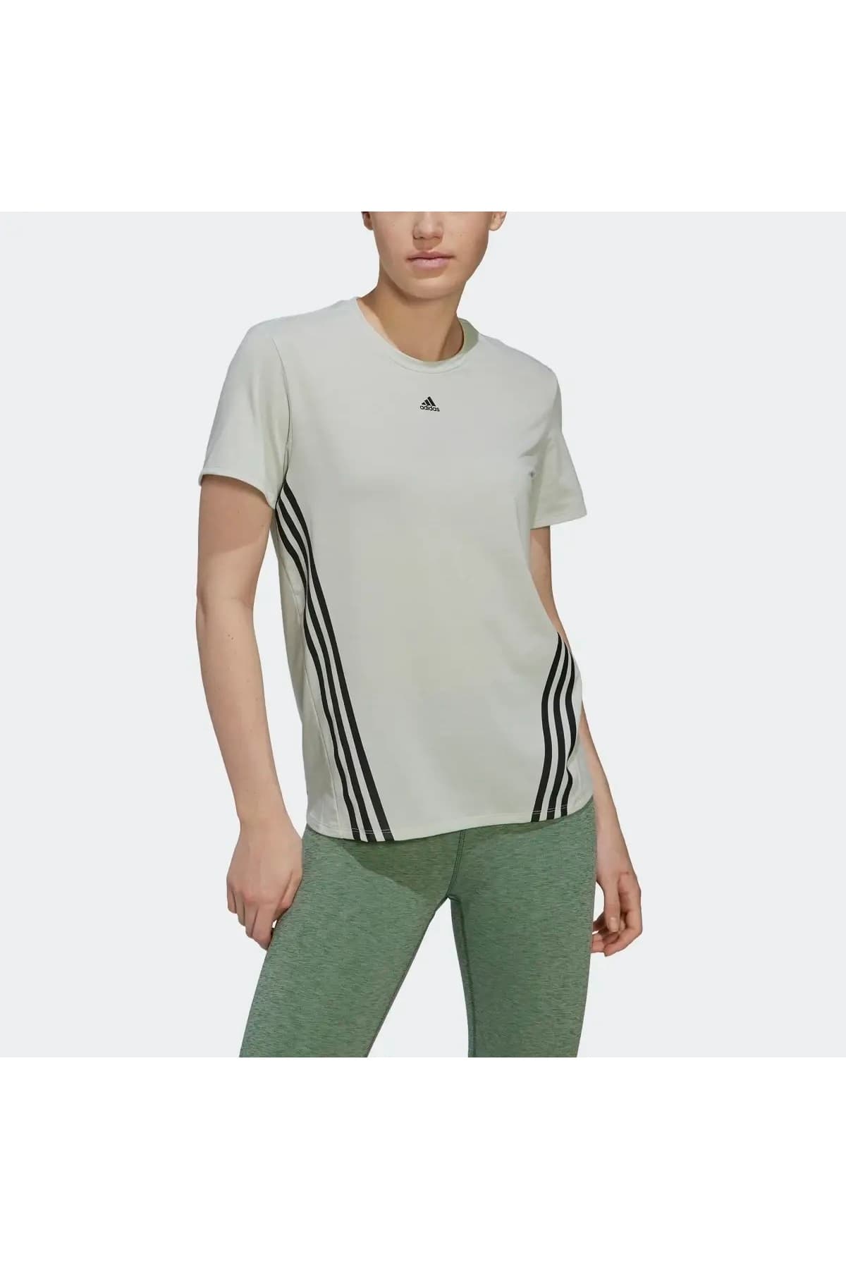 تیشرت زنانه adidas TRAINICONS 3 STRIPES مدل HK6976 تیشرت زنانه adidas TRAINICONS 3 STRIPES مدل HK6976