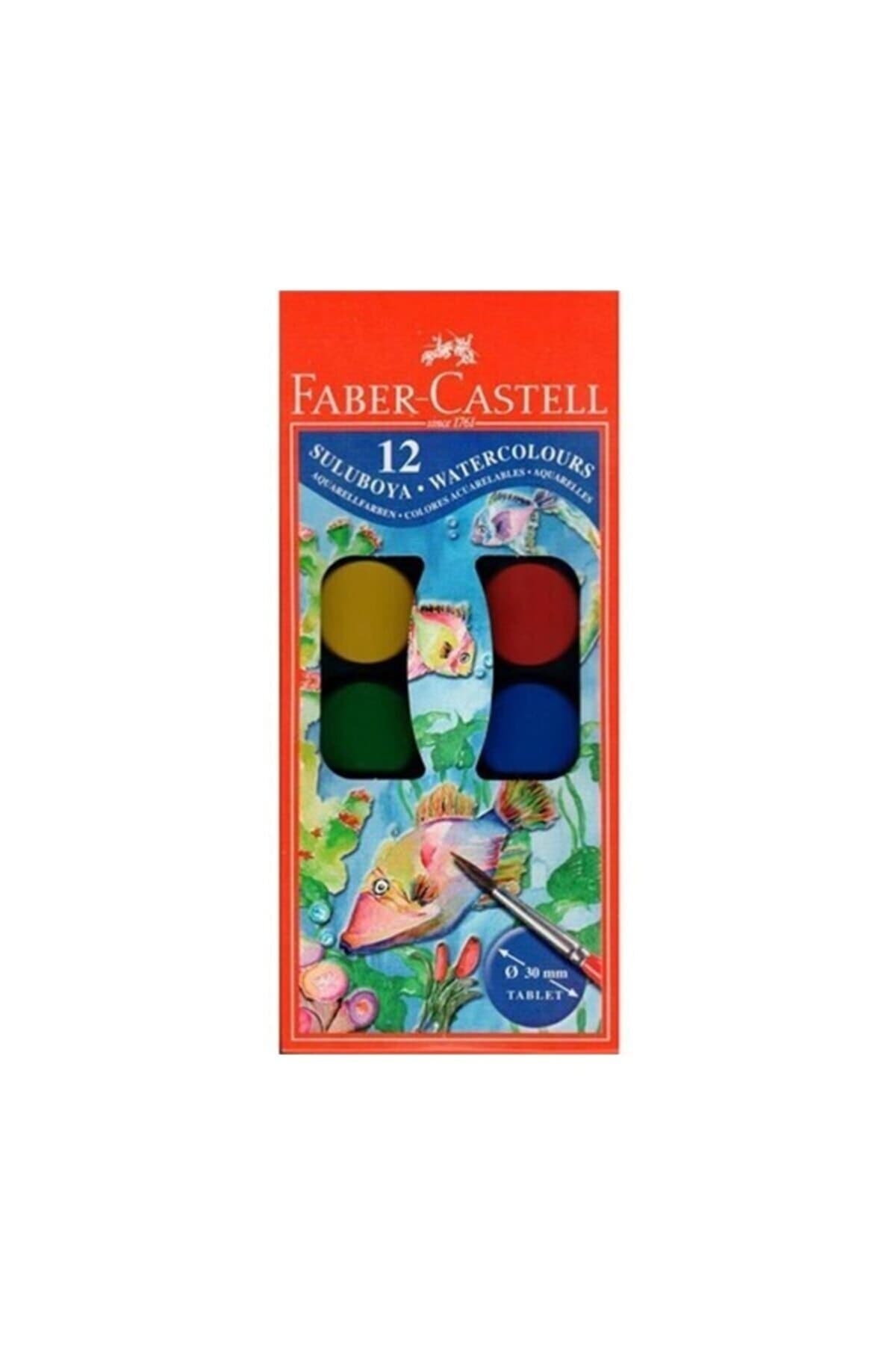 آبرنگ پسرانه Faber Castell 12 رنگ کوچک، پوشاننده، قابل ترکیب، مناسب کاغذ آبرنگ پسرانه Faber Castell 12 رنگ کوچک، پوشاننده، قابل ترکیب، مناسب کاغذ