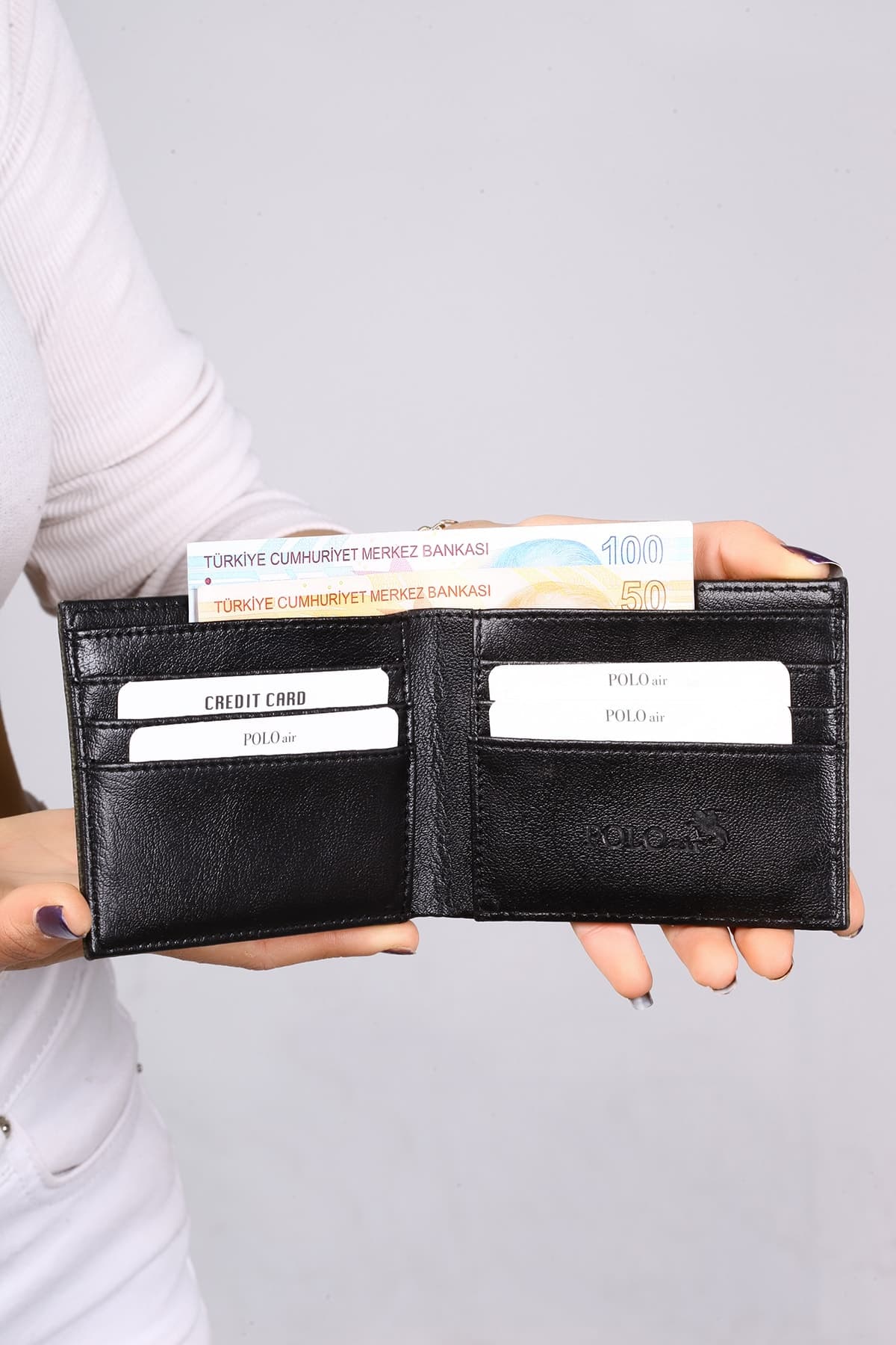 کیف پول ورزشی مردانه Poloair مشکی کیف پول ورزشی مردانه Poloair مشکی