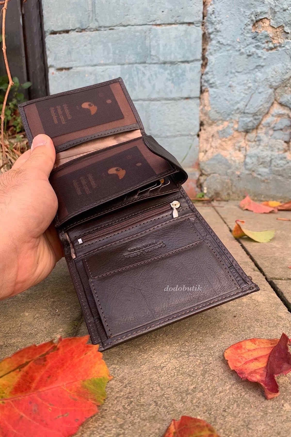 کیف پول مردانه Dodo4men از چرم طبیعی 12cm X 9cm کیف پول مردانه Dodo4men از چرم طبیعی 12cm X 9cm