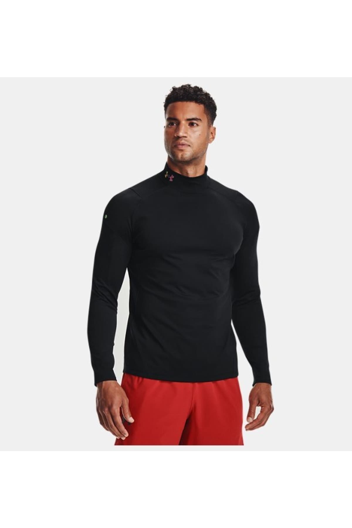 بلوز مردانه Under Armour یقه نیمزیپ RUSH ColdGear مدل 1366059-001 بلوز مردانه Under Armour یقه نیمزیپ RUSH ColdGear مدل 1366059-001