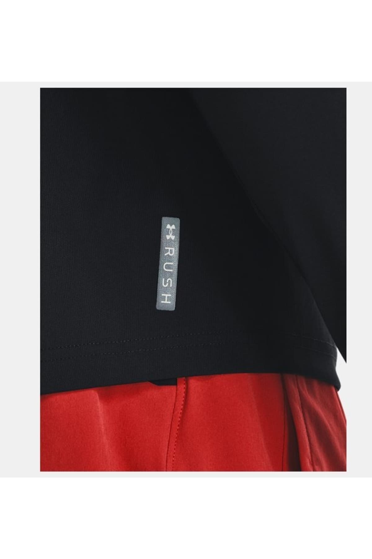 بلوز مردانه Under Armour یقه نیمزیپ RUSH ColdGear مدل 1366059-001 بلوز مردانه Under Armour یقه نیمزیپ RUSH ColdGear مدل 1366059-001